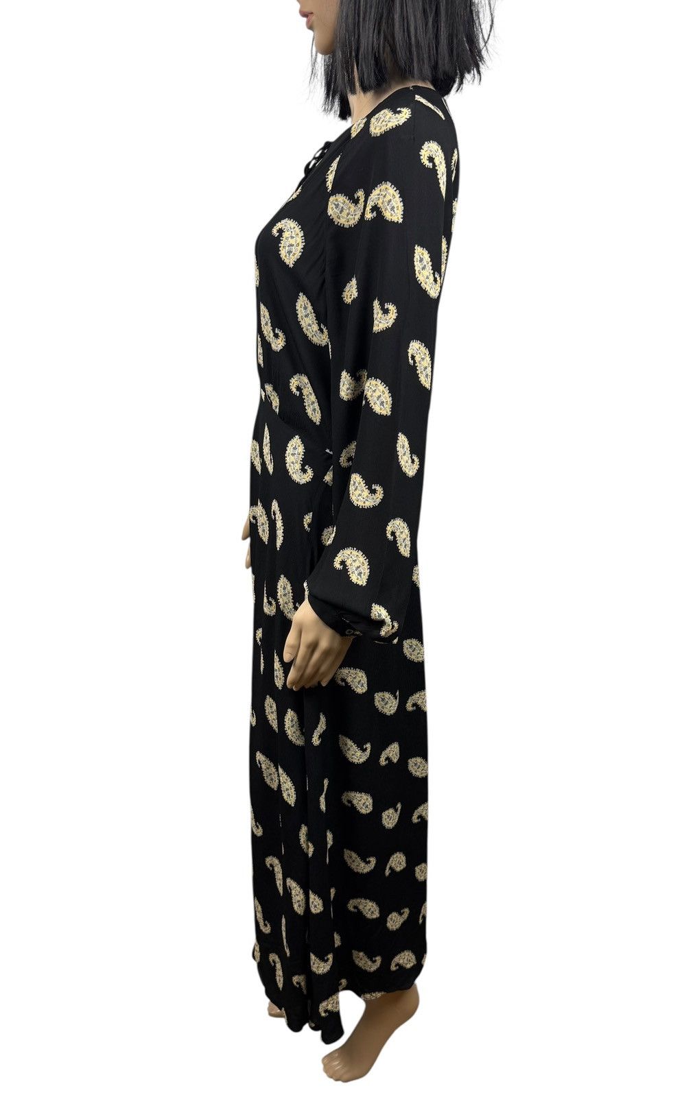 Massimo Dutti Massimo Dutti Maxi Dress Paisley Print Viscose size US6 38 Size M / US 6-8 / IT 42-44 - 5 Thumbnail