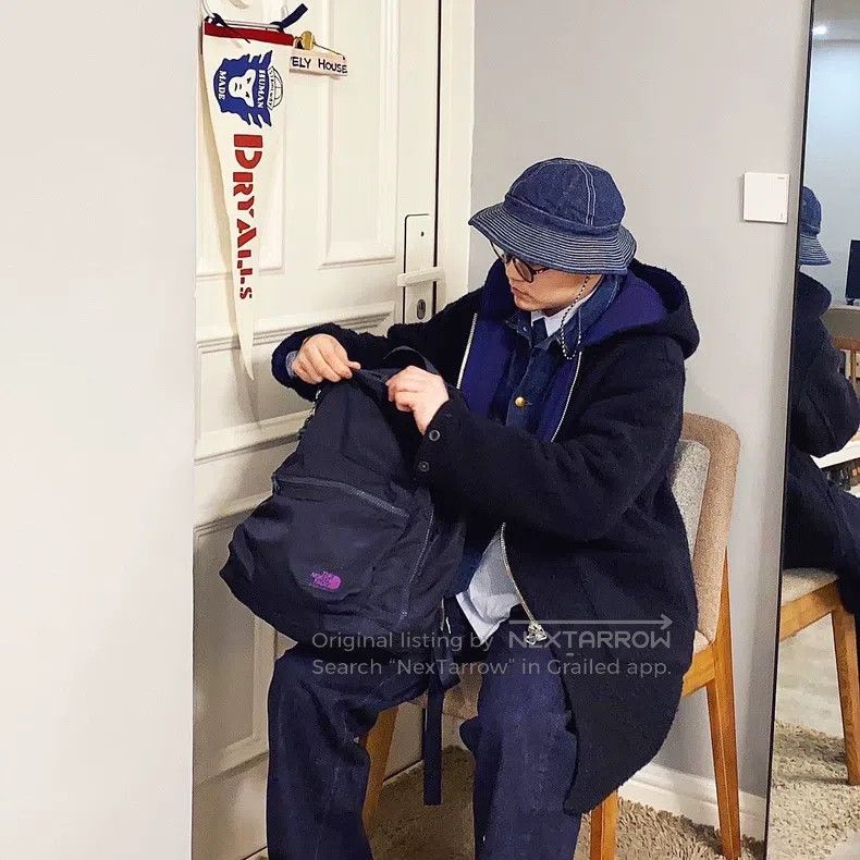 Nigel Cabourn Nigel Cabourn Double-sided Navy wool coat Size US S / EU 44-46 / 1 - 8 Thumbnail