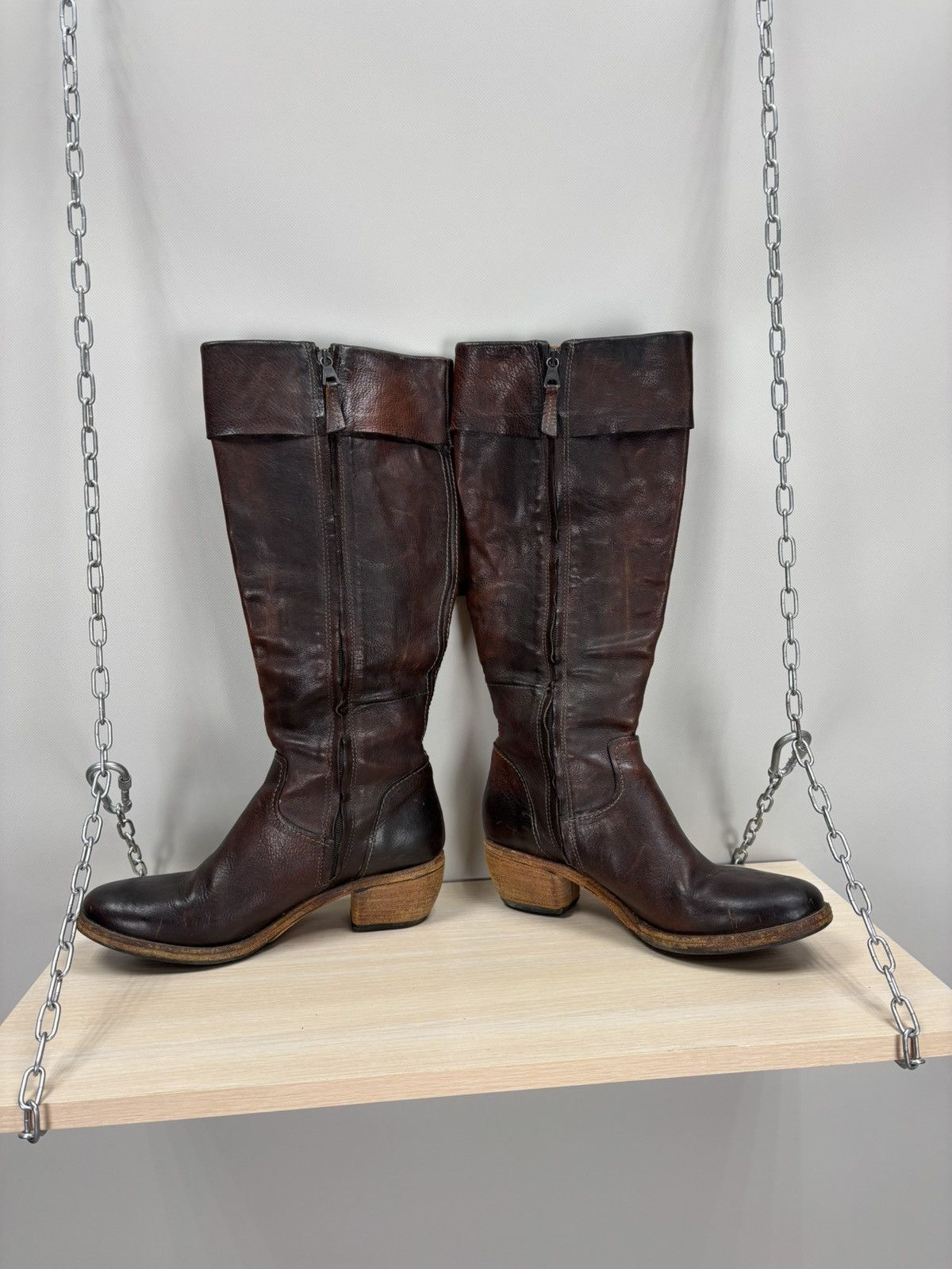 A.S.98 Womens boots Airstep Size 40 Color Brown Size US 10 / IT 40 - 9 Thumbnail