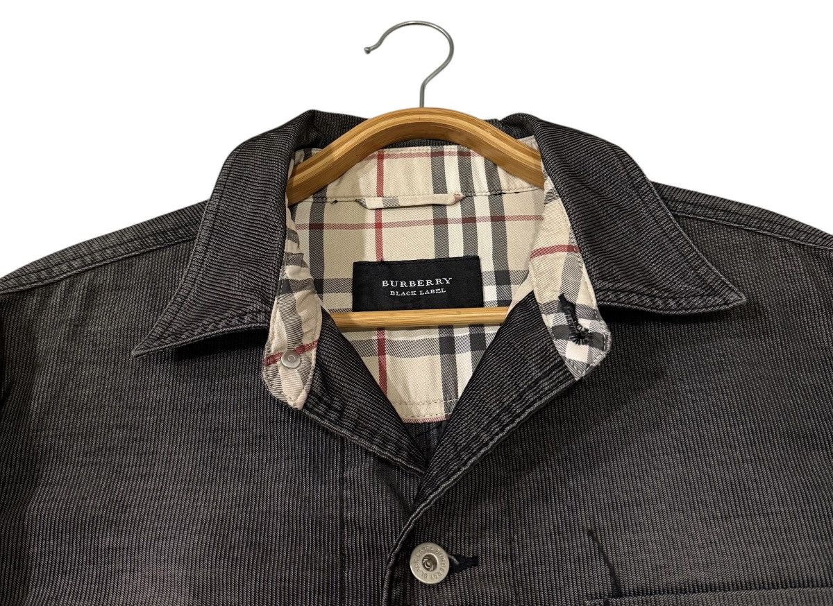 Burberry Vintage Burberry Black Label Sunfaded Chore Workers Jacket Size US M / EU 48-50 / 2 - 7 Thumbnail