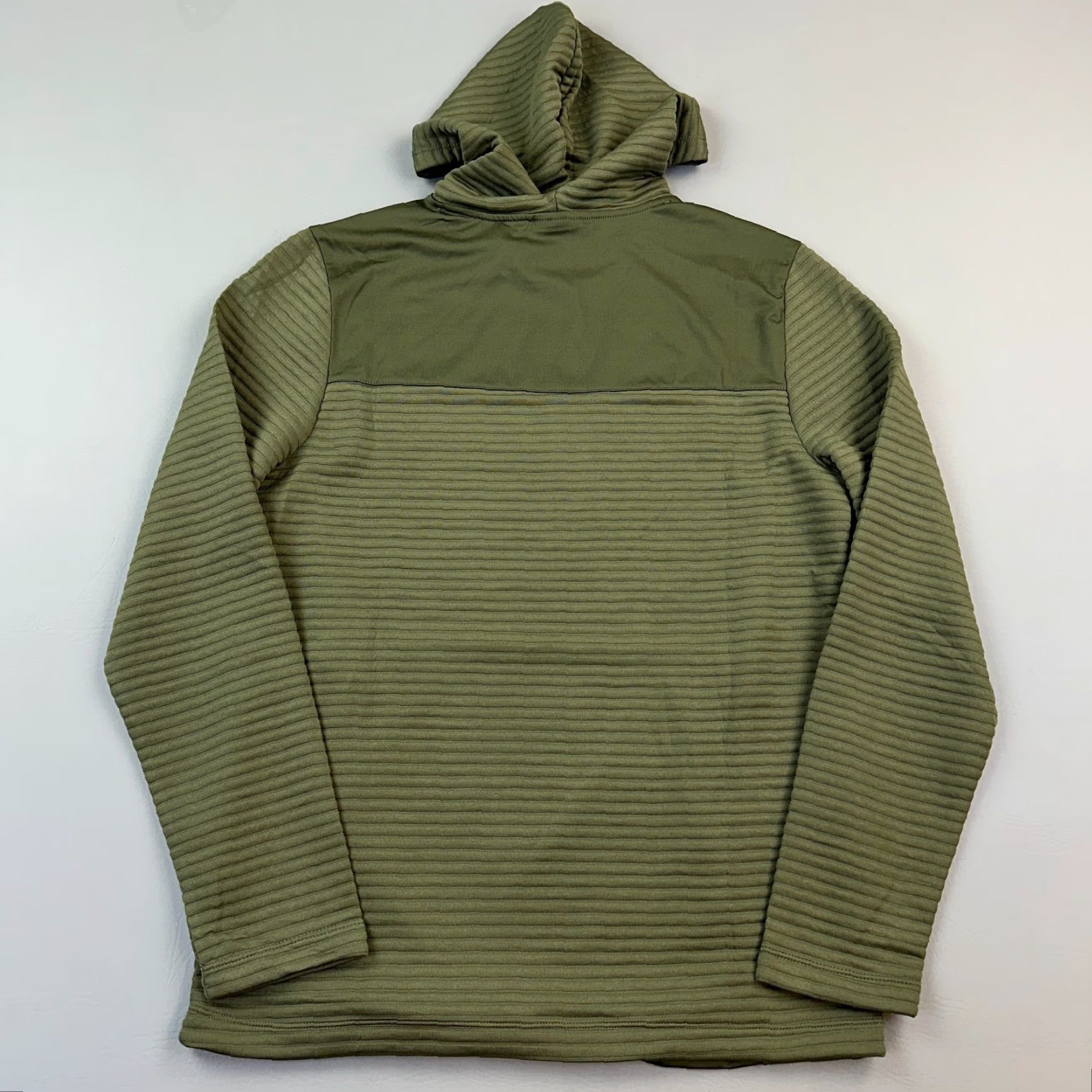 Asics ASICS Hoodie Mens Small Green Ottoman Lightweight Stretch Pullover Gym Active Shirt Size US S / EU 44-46 / 1 - 7 Thumbnail