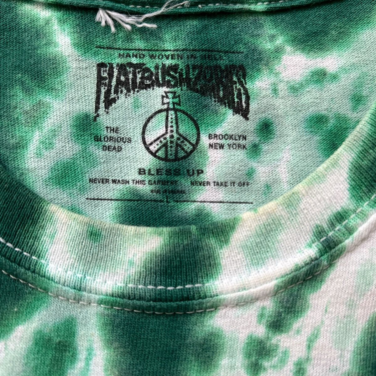 Flatbush Zombies Flatbush Zombies Tie-Dye Vintage Tee Pro Era Grateful Dead Size US L / EU 52-54 / 3 - 3 Thumbnail