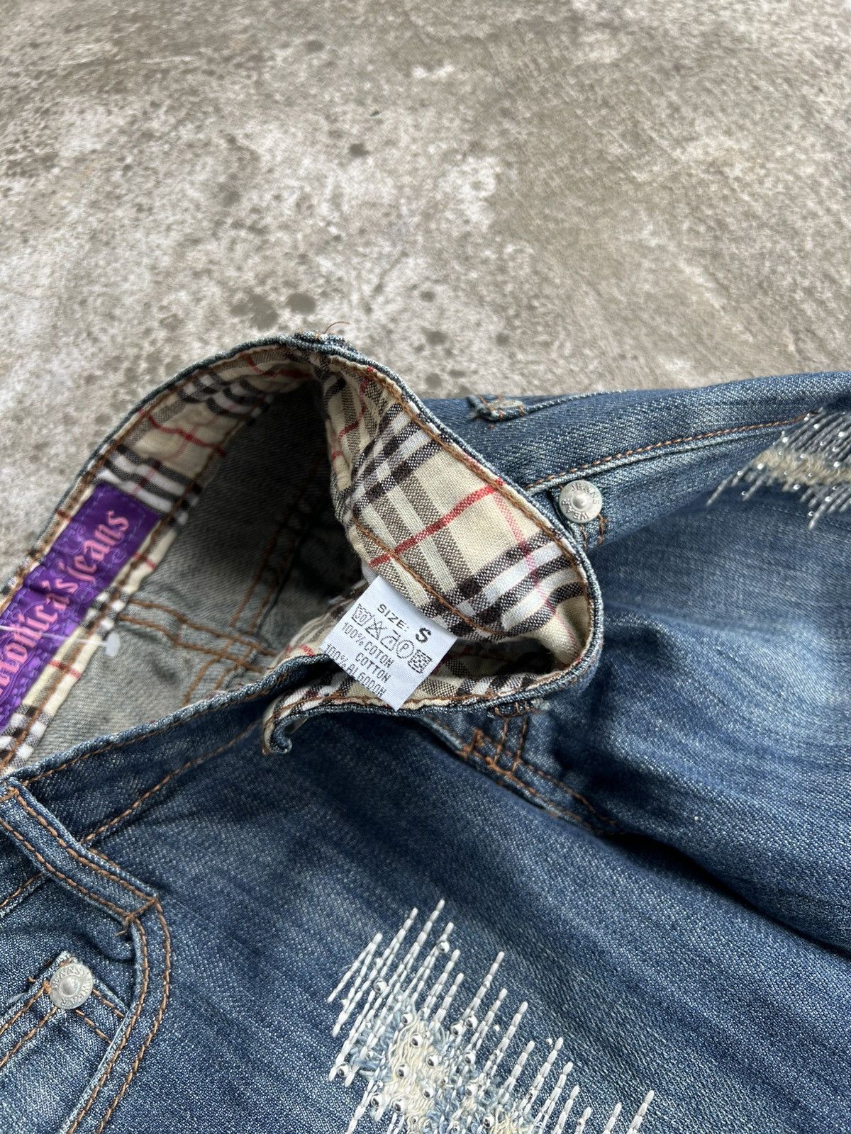 Hysteric Glamour × If Six Was Nine × Vintage RARE vintage If Six Was Nine style flared jeans Y2K Size US 30 / EU 46 - 5 Thumbnail