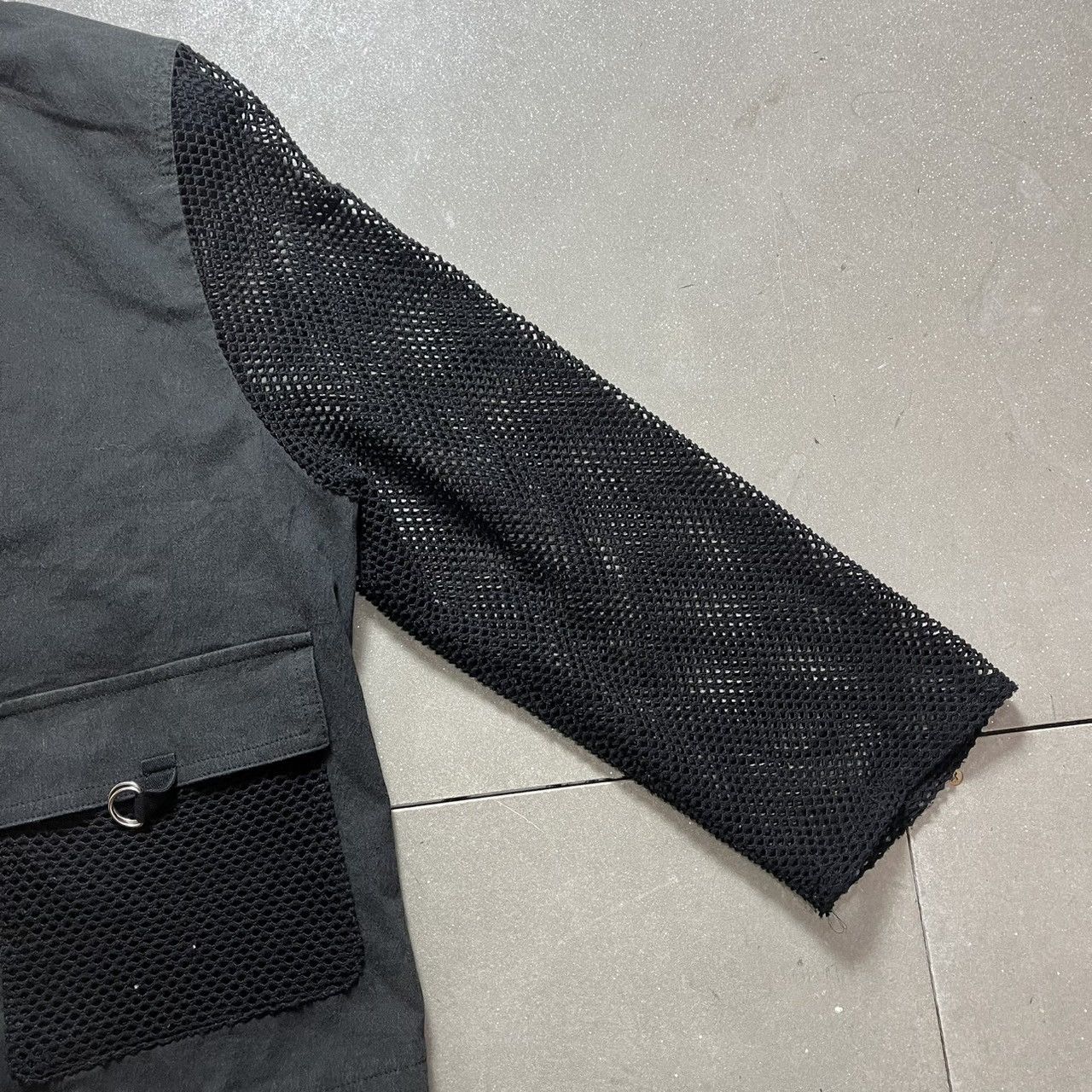 Japanese Brand × Le Grande Bleu (L.G.B.) Lufran Japanese Brand Mesh-Sleeve Jacket Size US L / EU 52-54 / 3 - 8 Thumbnail