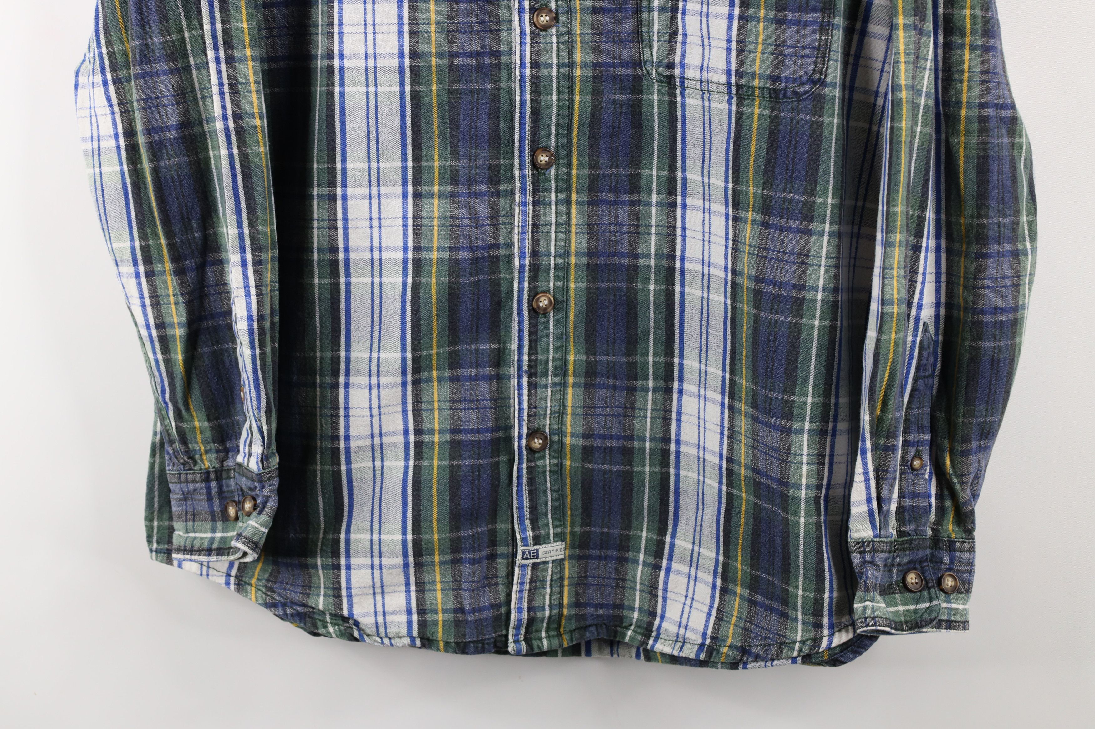 American Eagle Outfitters × Vintage Vintage 90s American Eagle Outfitters Button Down Shirt Size US M / EU 48-50 / 2 - 3 Thumbnail