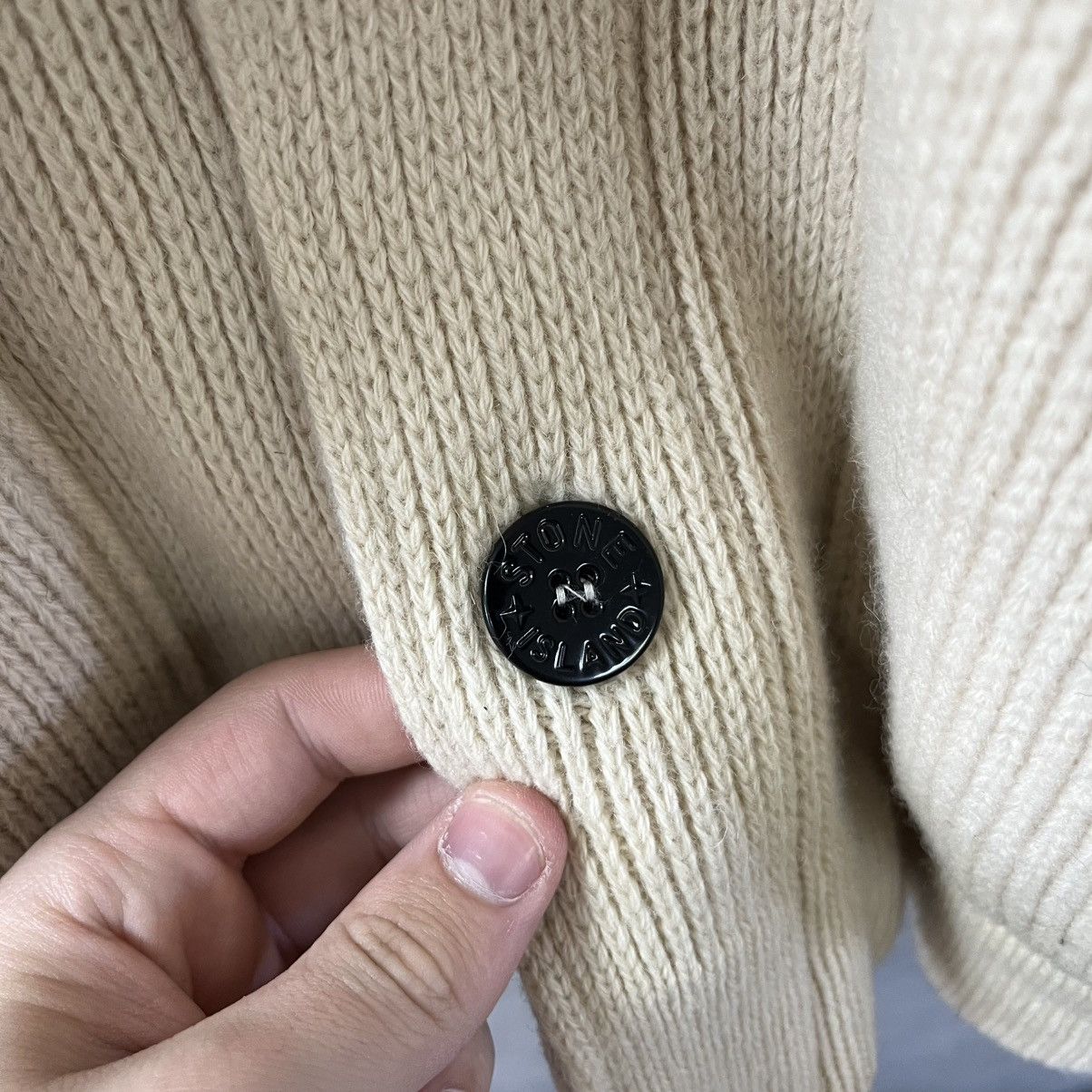 Stone Island Stone Island Cardigan Knit Wool Sweater Jacket Size XL Size US XL / EU 56 / 4 - 8 Thumbnail