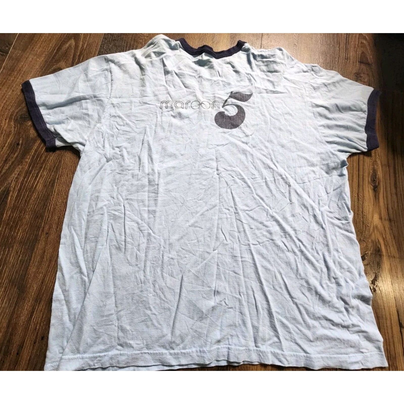 Doublet VINTAGE Maroon 5 Band Double Sided Ringer T Shirt Unisex Adult XL Blue Size US XL / EU 56 / 4 - 2 Thumbnail