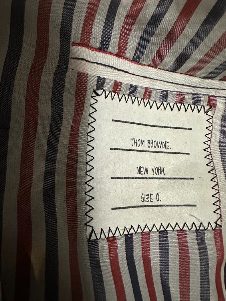Thom Browne Thom Browne Patchwork woolen coat overcoat Size US XS / EU 42 / 0 - 5 Thumbnail