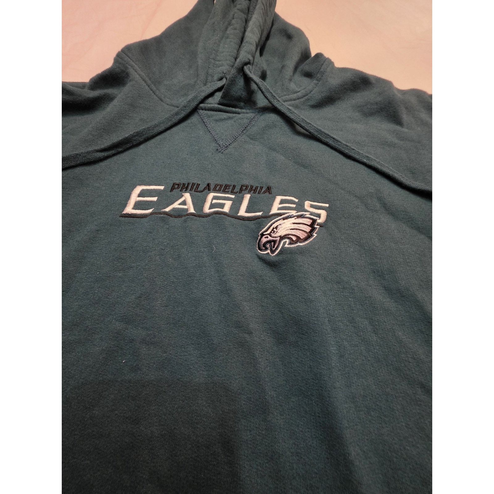NFL Philadelphia Eagles NFL Men's Size Large Green Longsleeve Size 34 - 2 Thumbnail