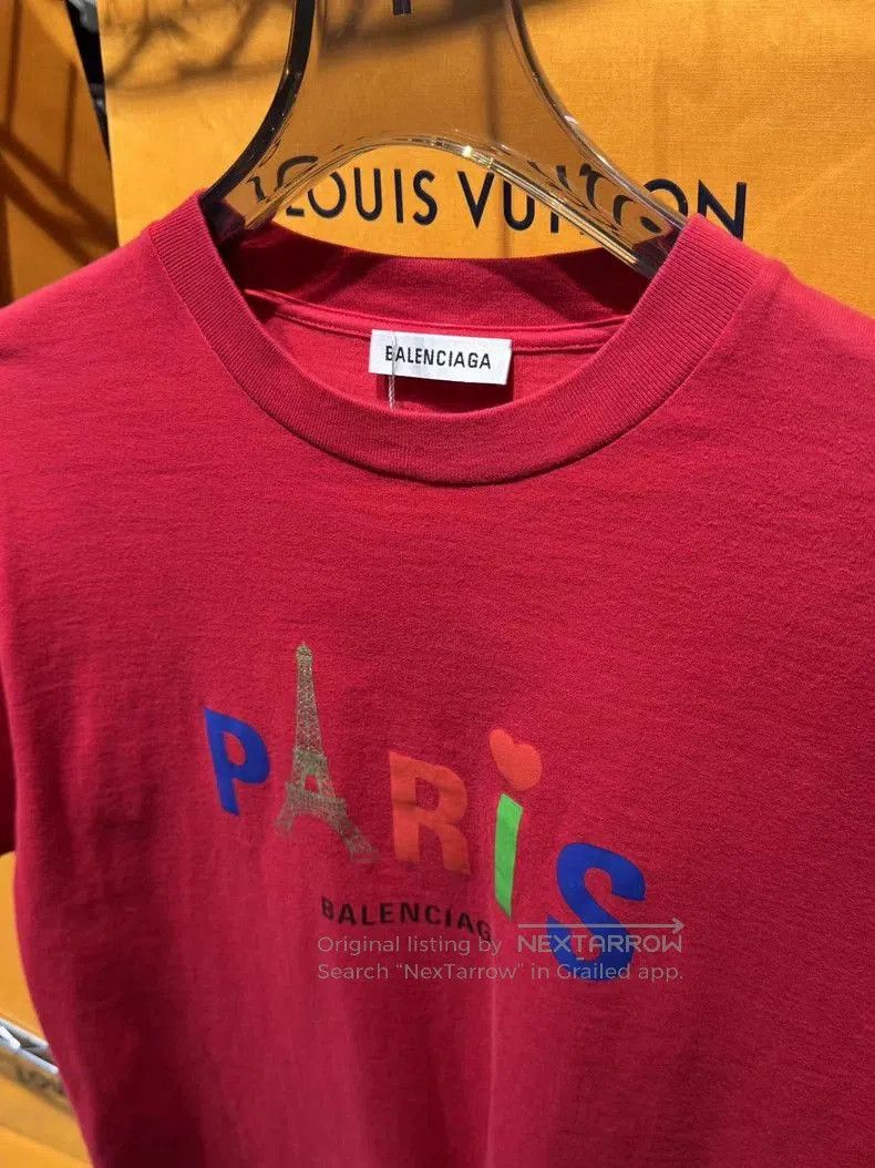Balenciaga Balenciaga Paris Tower Logo T-Shirt. Size US S / EU 44-46 / 1 - 2 Thumbnail