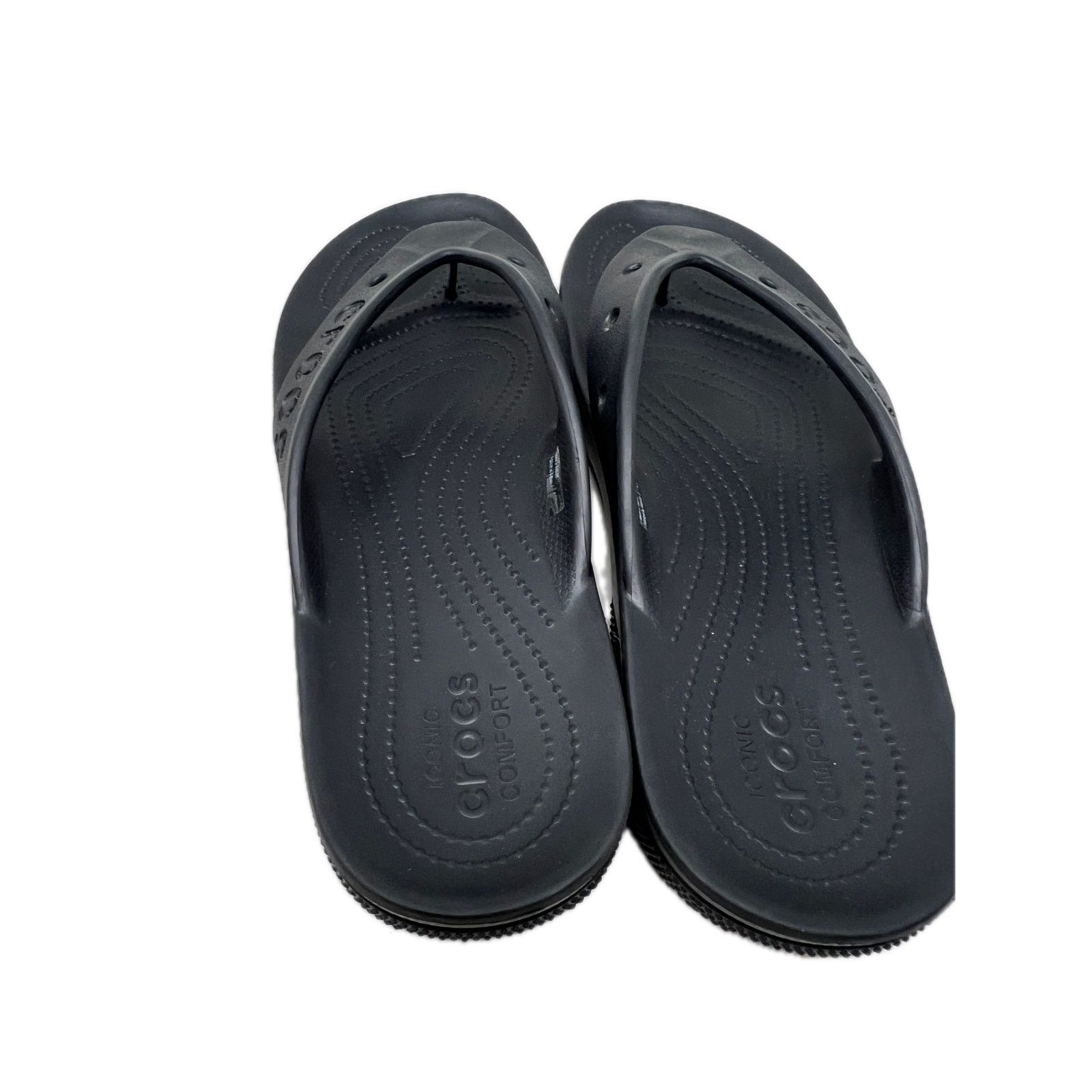 Crocs Crocs Sandals/Flip Flops Gray Men's Size 11 Size US 11 / EU 44 - 2 Thumbnail