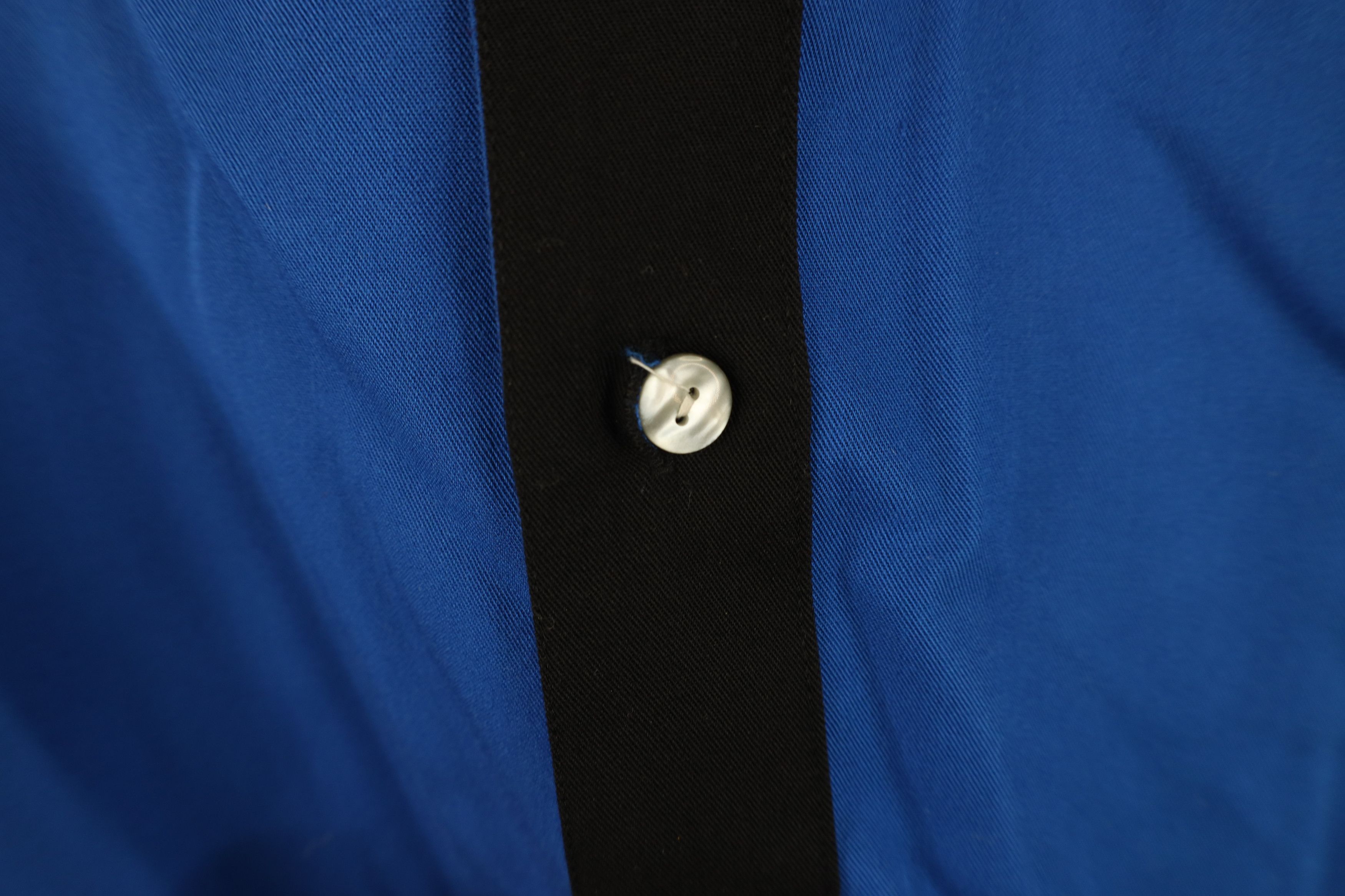 Vintage Vintage Y2K 2000 Rockabilly Block Bowling Button Shirt Blue Size US XL / EU 56 / 4 - 6 Thumbnail