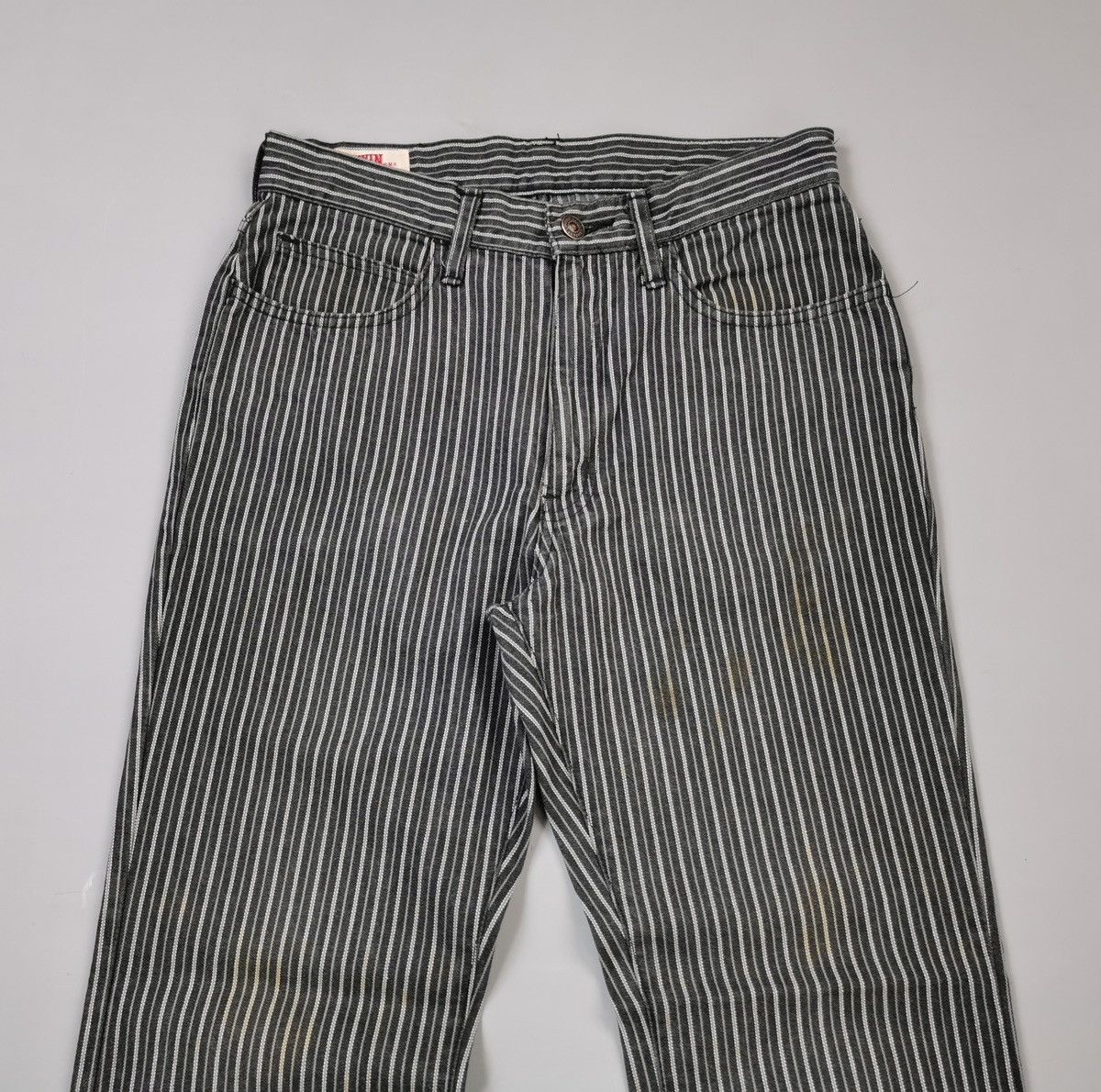 Edwin Vintage Edwin Striped Bootcut Jeans Size US 28 / EU 44 - 2 Thumbnail