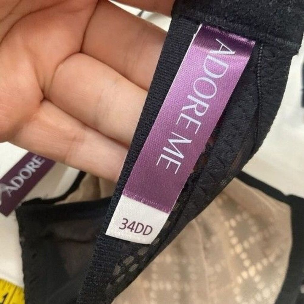 Other NWT Adore Me Underwire Back Closure Semi SheerBra Women 34DD Size ONE SIZE - 2 Thumbnail