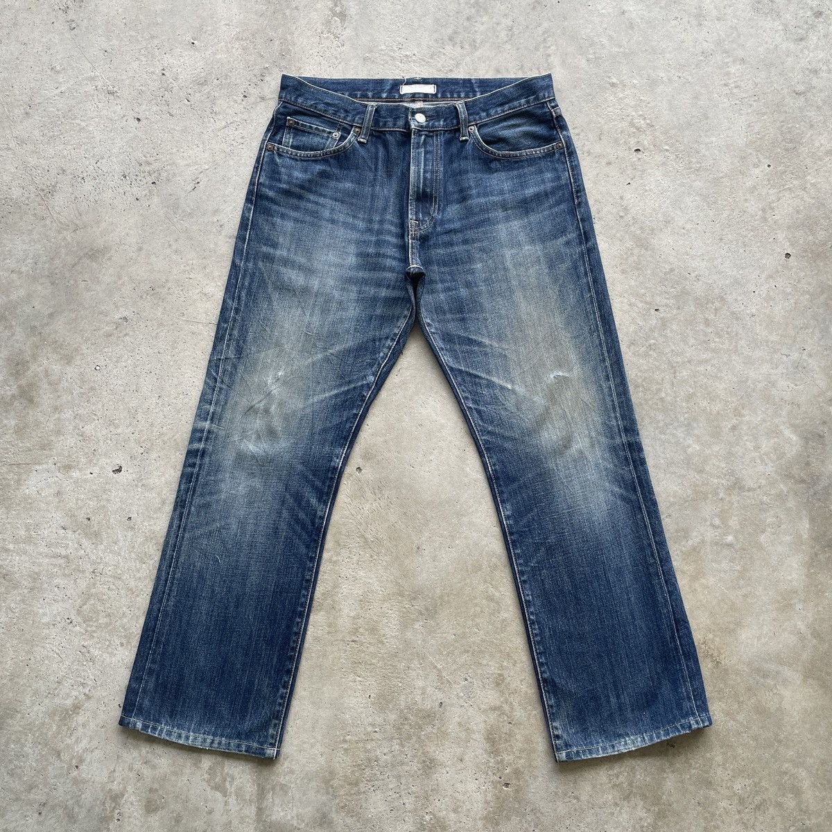 Japanese Brand W33x28.5💥 Vintage Japanese Faded Jeans Pants Denim Size US 33 - 1 Thumbnail