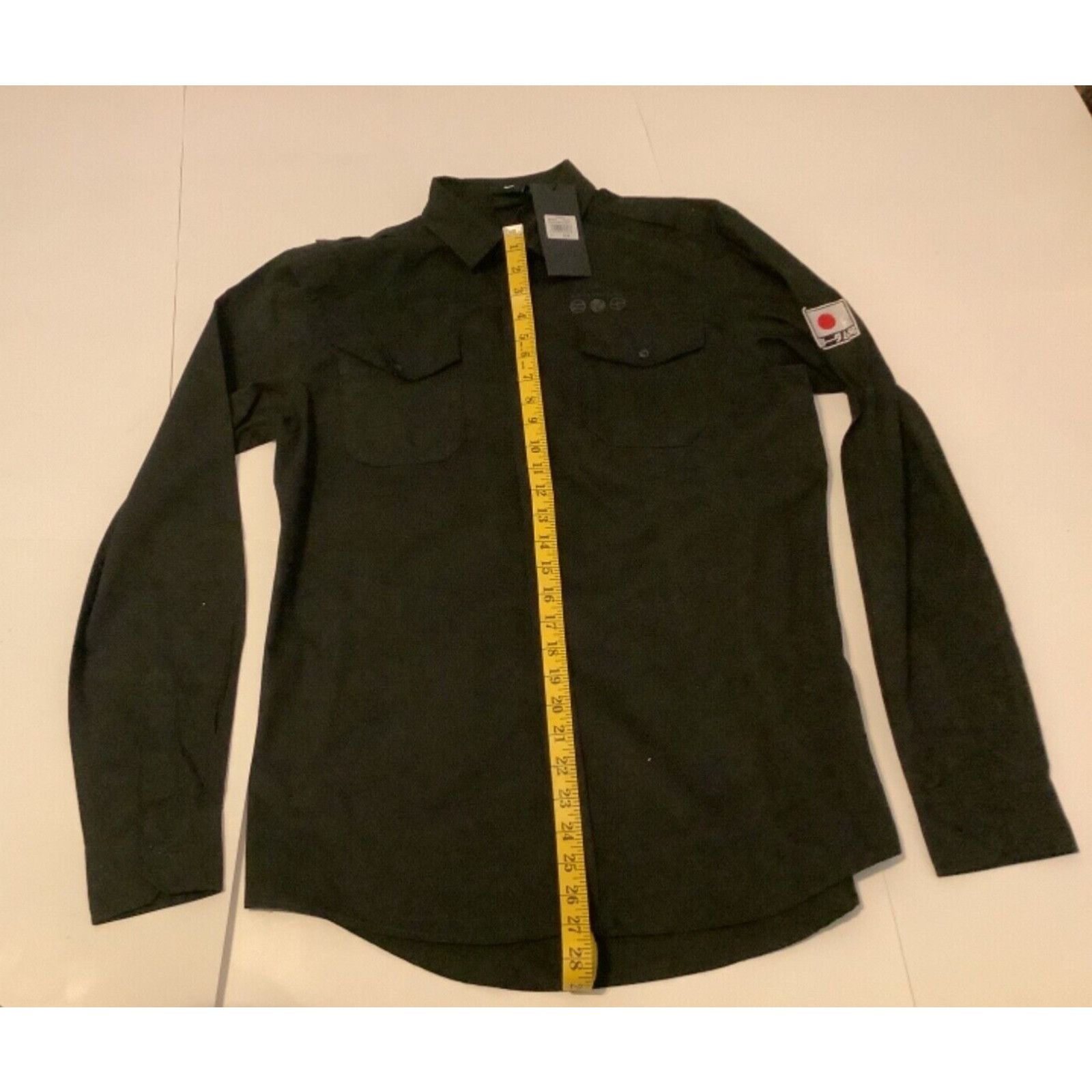 Absent NWT ABSENT SQUAD NAMI Shirt Men's S Black LS with Logos Size US S / EU 44-46 / 1 - 6 Thumbnail