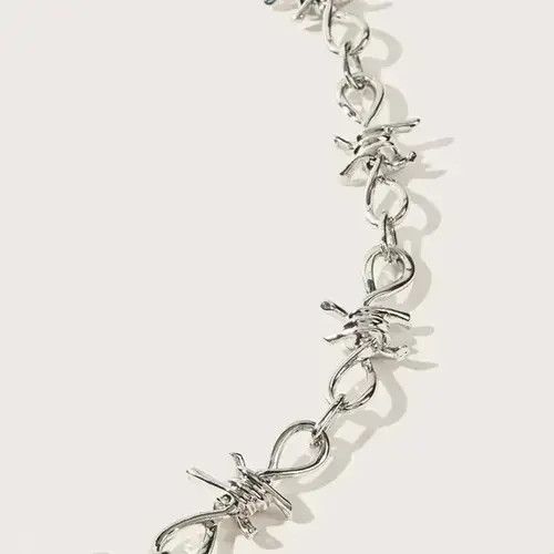 Jewelry × Vintage Hip Hop Thorns Waist Chain Trouser Metal Chain Belt Size ONE SIZE - 3 Thumbnail