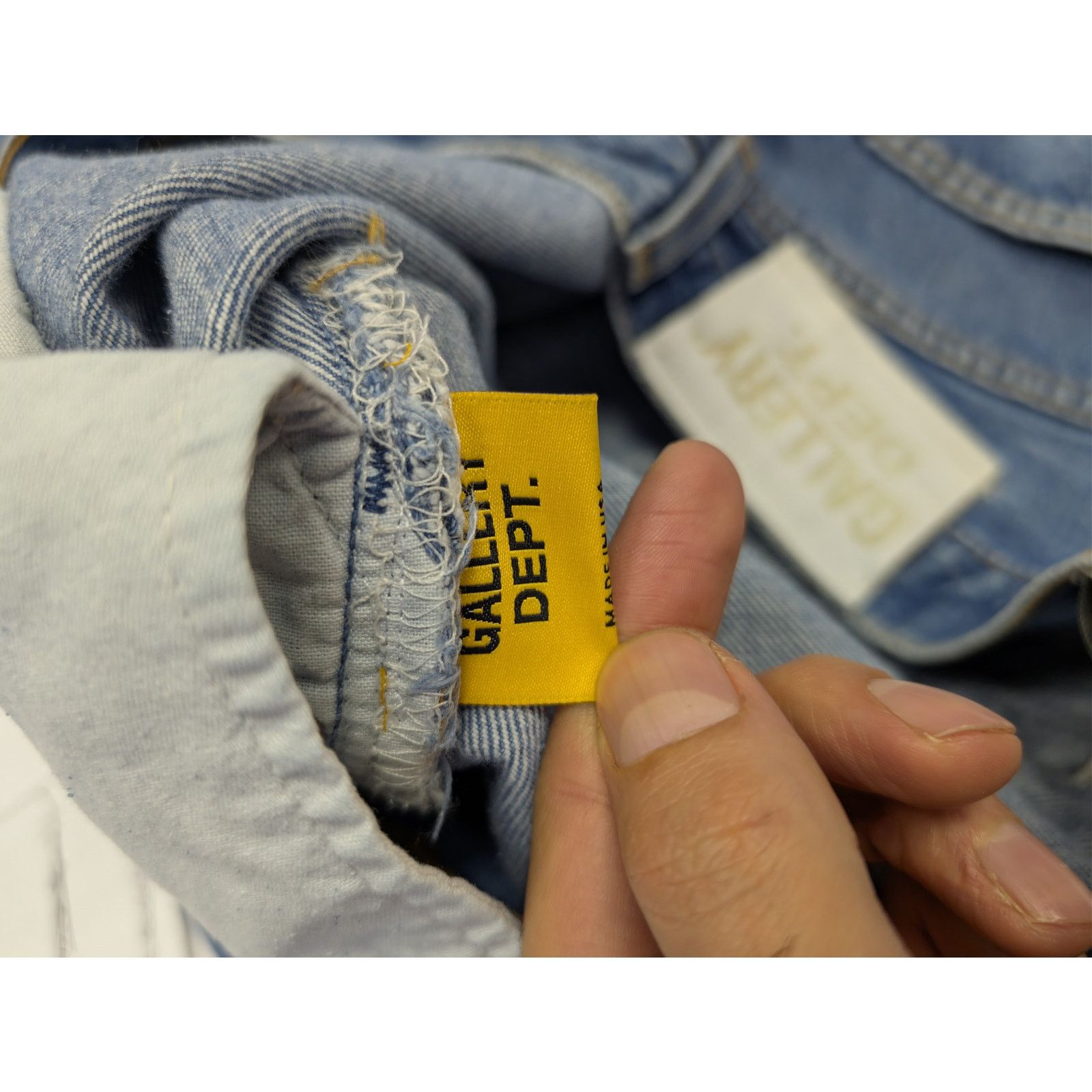 Gallery Dept. o1rshd1 5001 Denim Jeans in Blue Size US 33 - 19 Thumbnail
