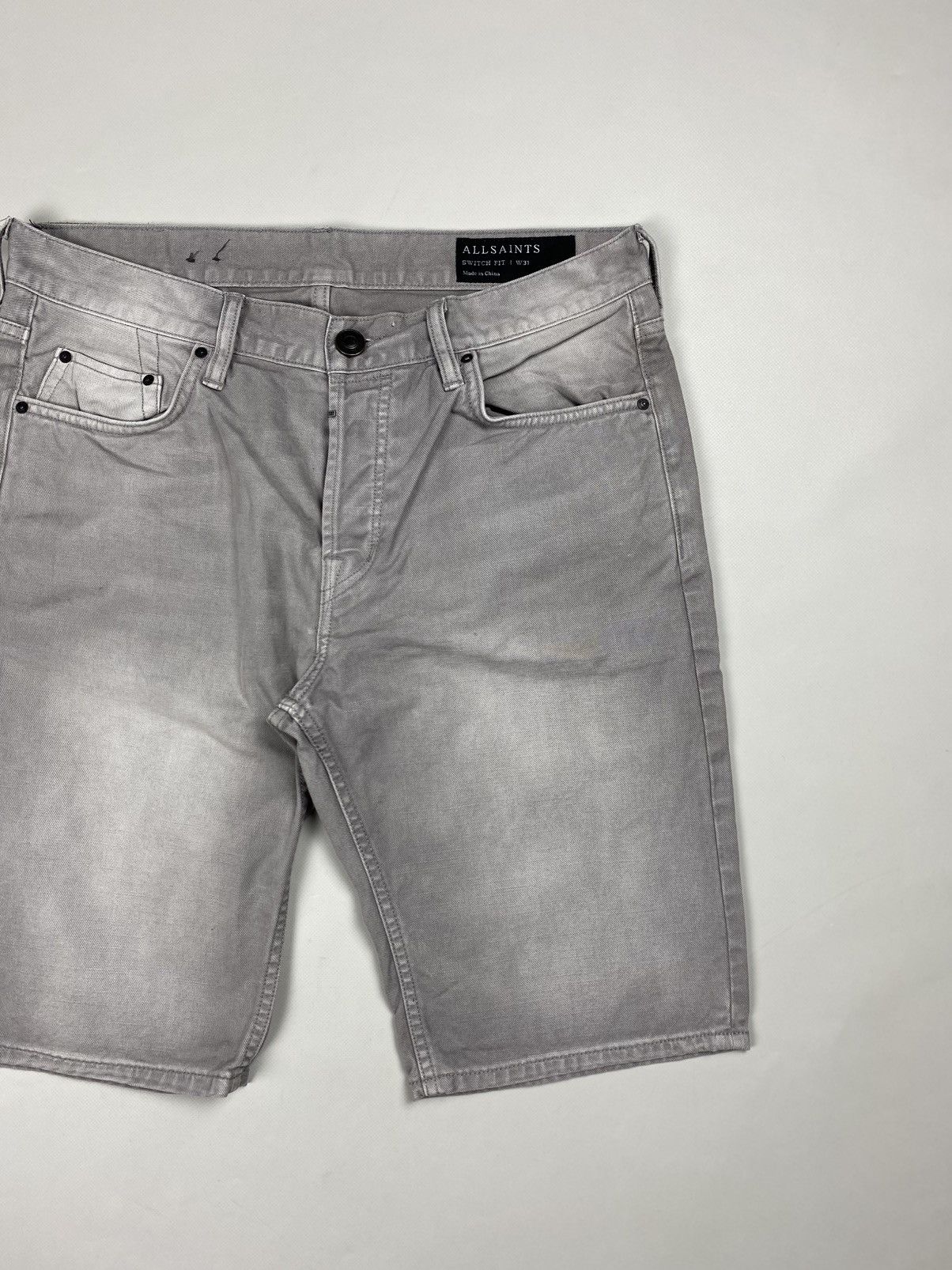 Allsaints Allsaints Asahi Switch Denim Shorts Size 31 Size US 31 - 3 Thumbnail