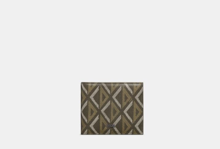 Dior o1w1db10325 1ESME Size: OS / Bifold Wallet in Khaki Size ONE SIZE - 1 Thumbnail