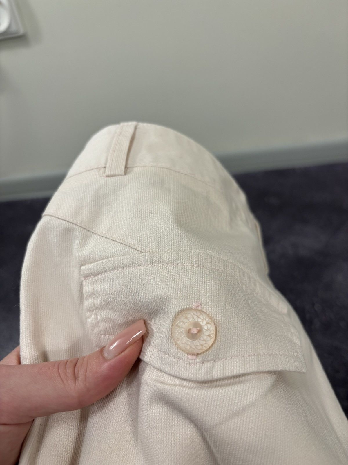 Christian Dior Monsieur Vintage Christian Dior Women’s Luxury Flared Pants Trousers Size 28" / US 6 / IT 42 - 12 Thumbnail
