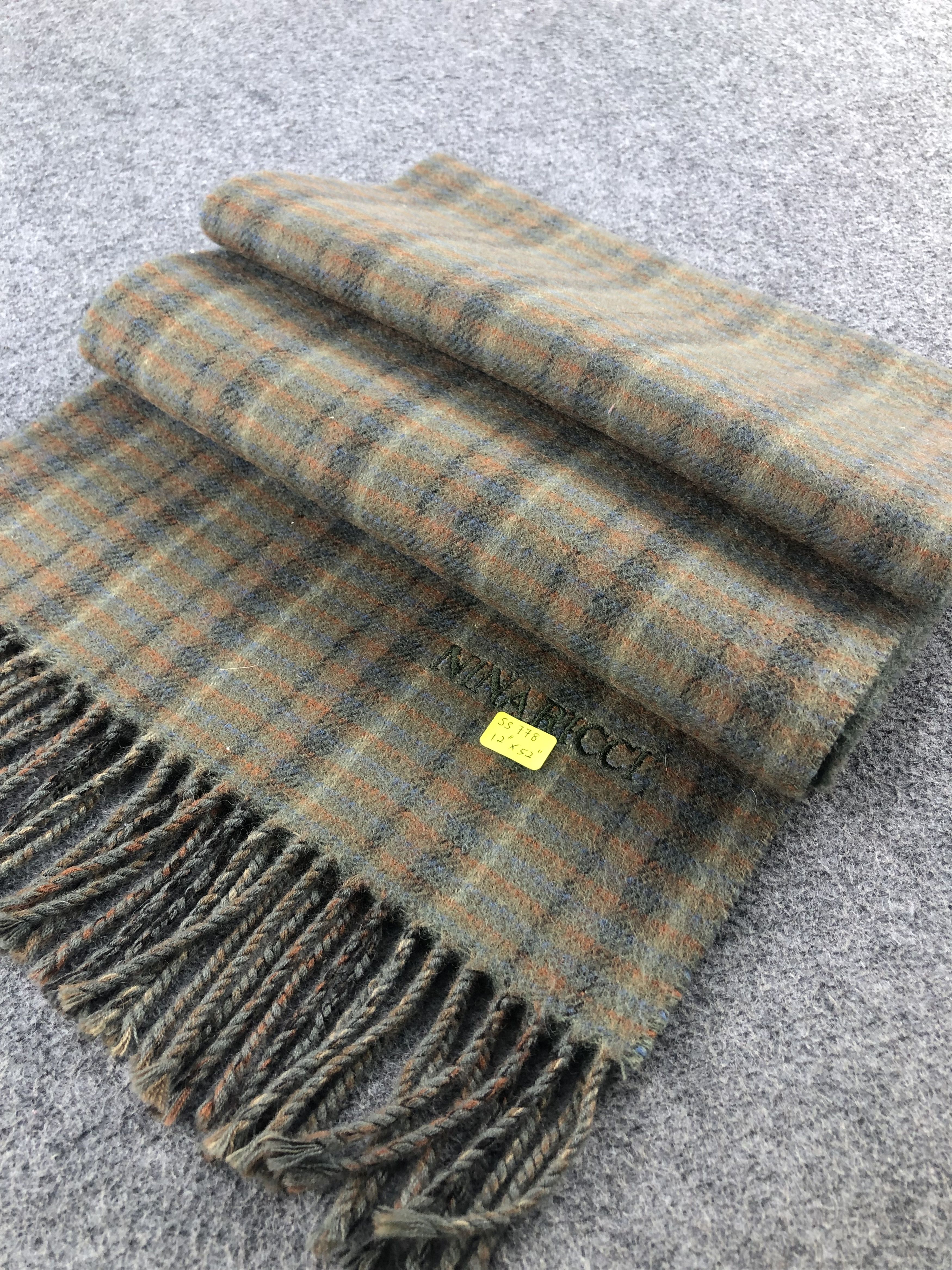 Nina Ricci × Vintage Nina Ricci Scarf / Muffler / Neckwear Size ONE SIZE - 2 Thumbnail