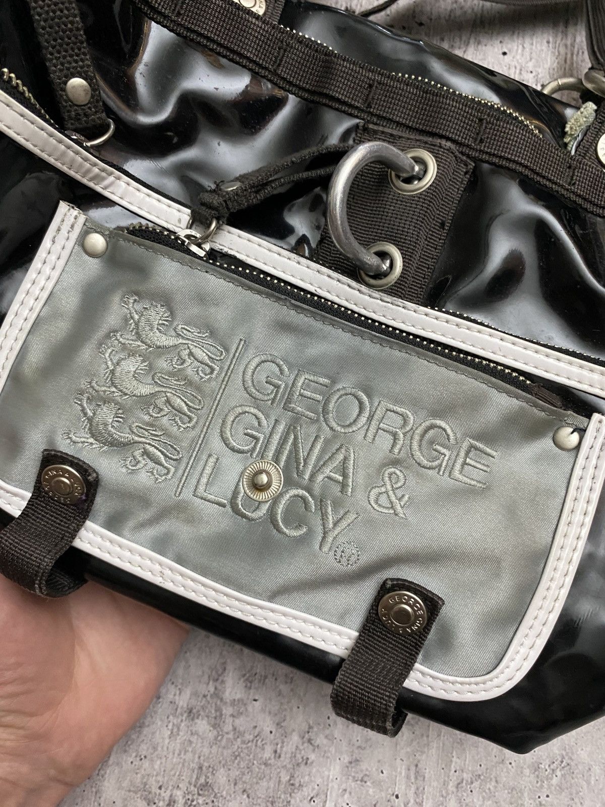 Vintage 🔥GEORGE GINA LUCY VINTAGE BAG Size ONE SIZE - 10 Thumbnail