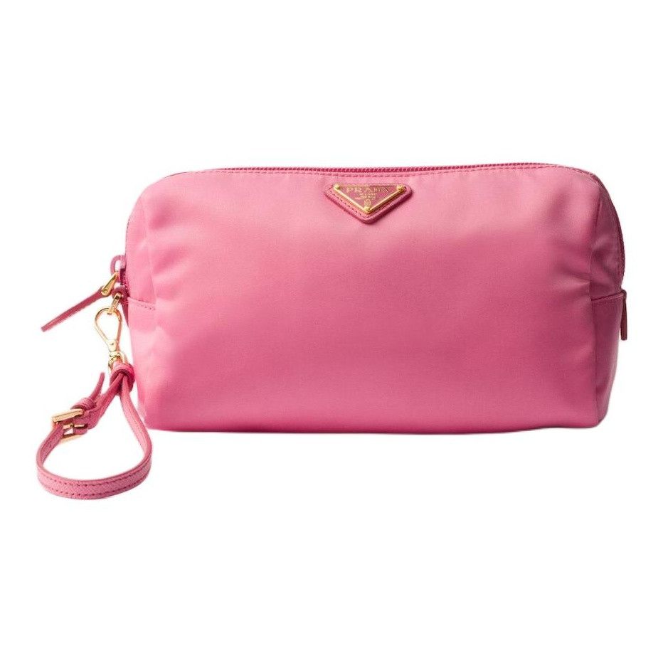 Prada Prada Pink Re-Nylon Pouch One Size Size ONE SIZE - 1 Thumbnail