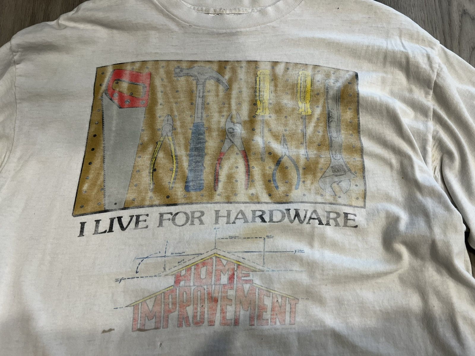 Vintage Vintage Home Improvement Tee Size US XL / EU 56 / 4 - 2 Thumbnail