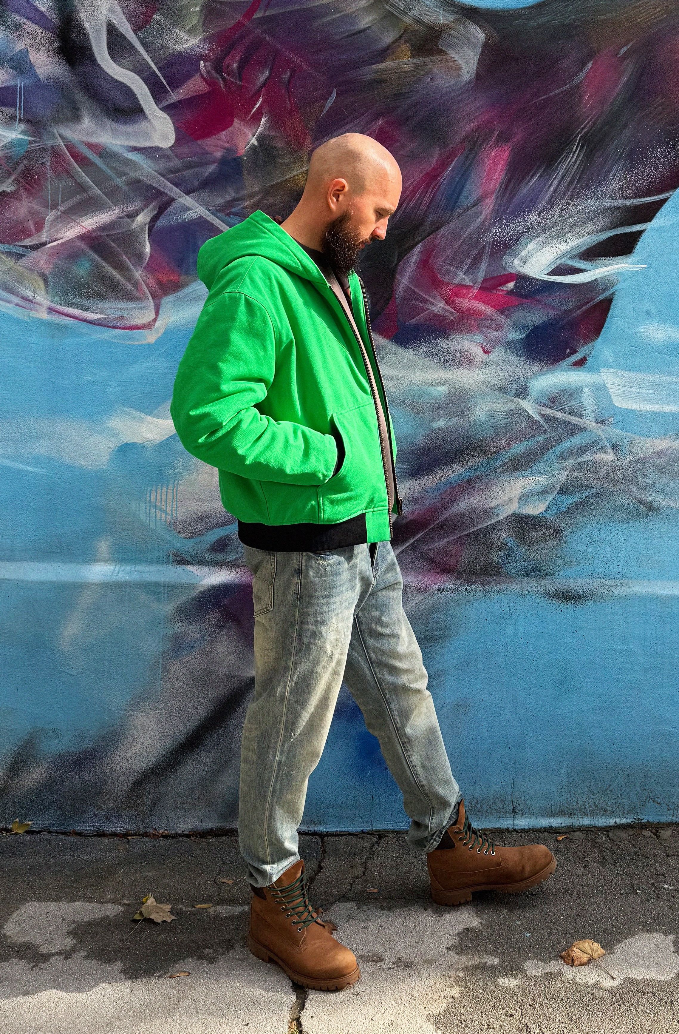Carhartt Suture Studios 16oz. Canvas Hooded Work Jacket Green Leopard Size US M / EU 48-50 / 2 - 12 Thumbnail