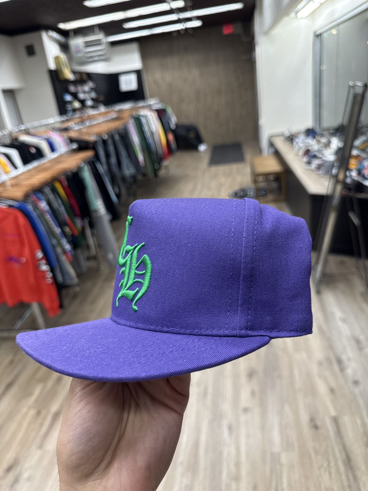 Chrome Hearts Chrome Hearts Purple Trucker Hat Size ONE SIZE - 2 Thumbnail