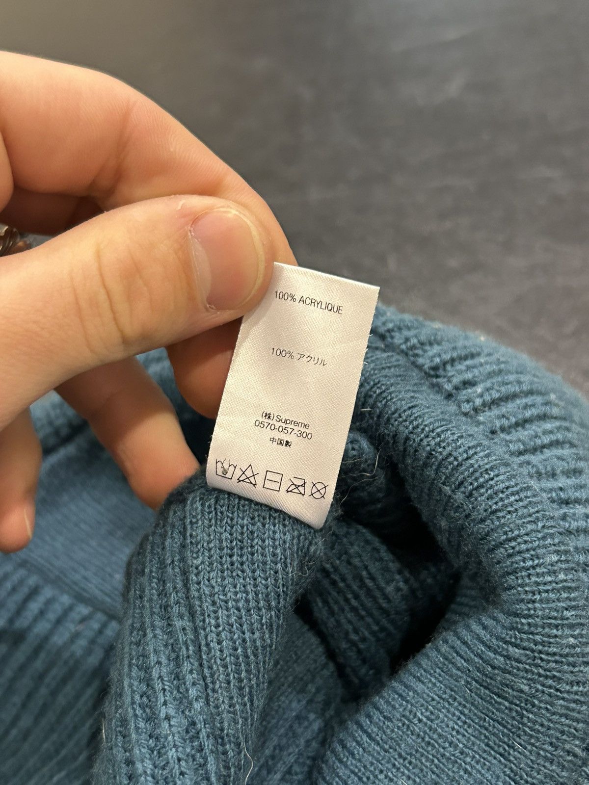 Supreme Supreme Paneled Knit Beanie Size ONE SIZE - 4 Thumbnail