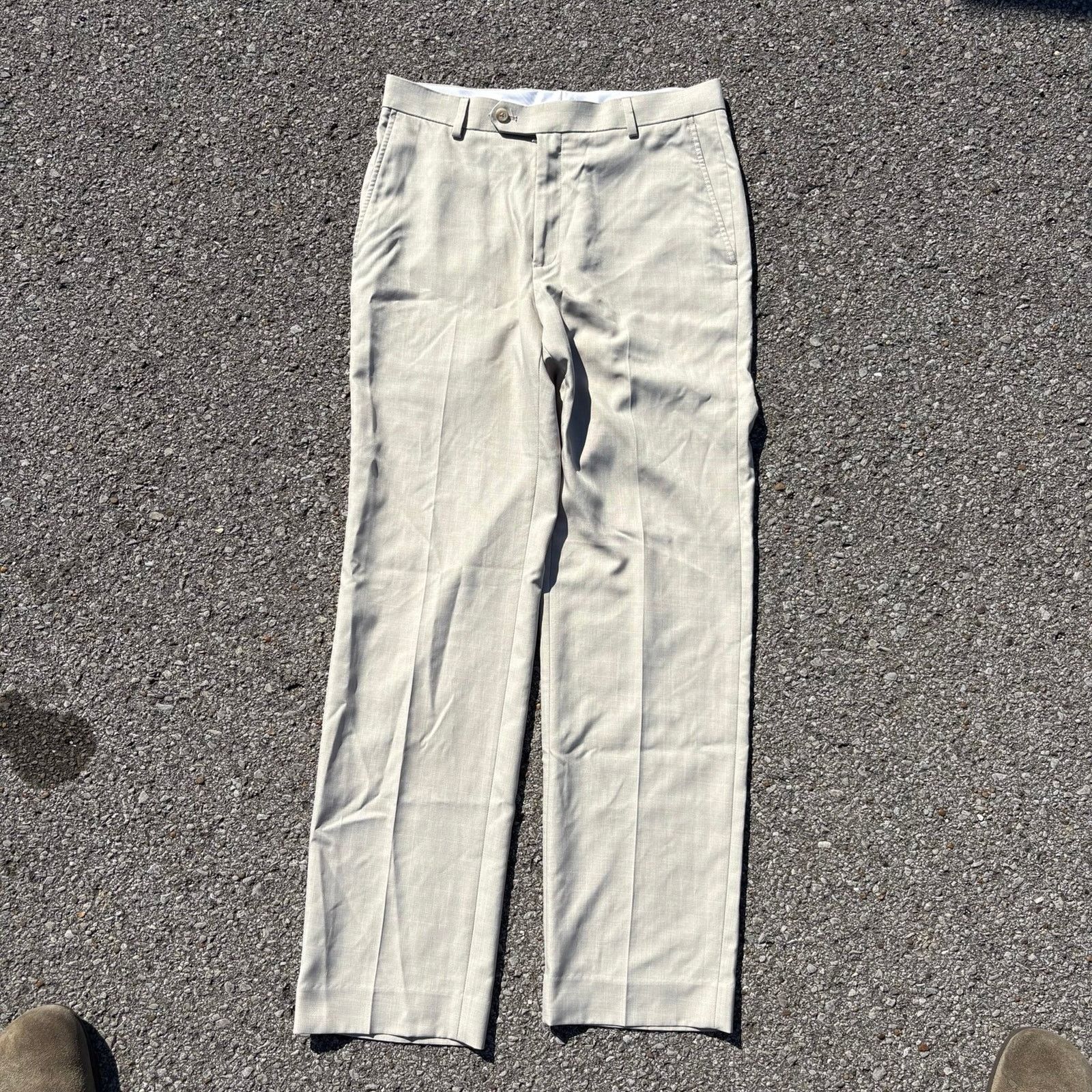 Saddlebred Cream dress pants Size US 32 / EU 48 - 1 Thumbnail
