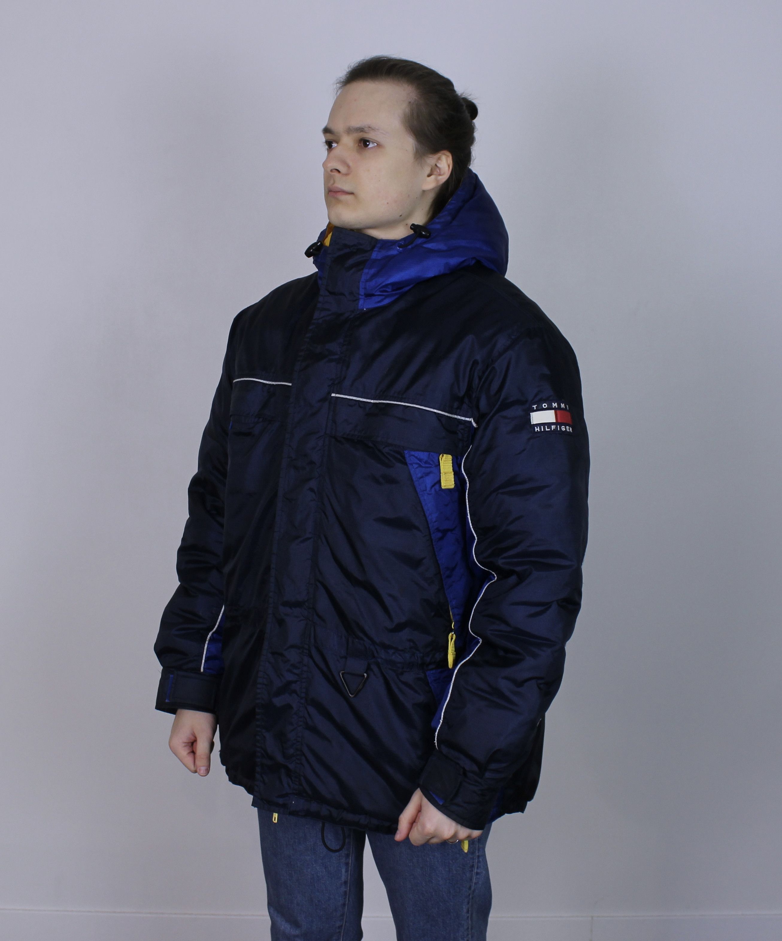 Tommy Hilfiger Tommy Hilfiger heavy vintage jacket rare S M multi Size US M / EU 48-50 / 2 - 10 Thumbnail