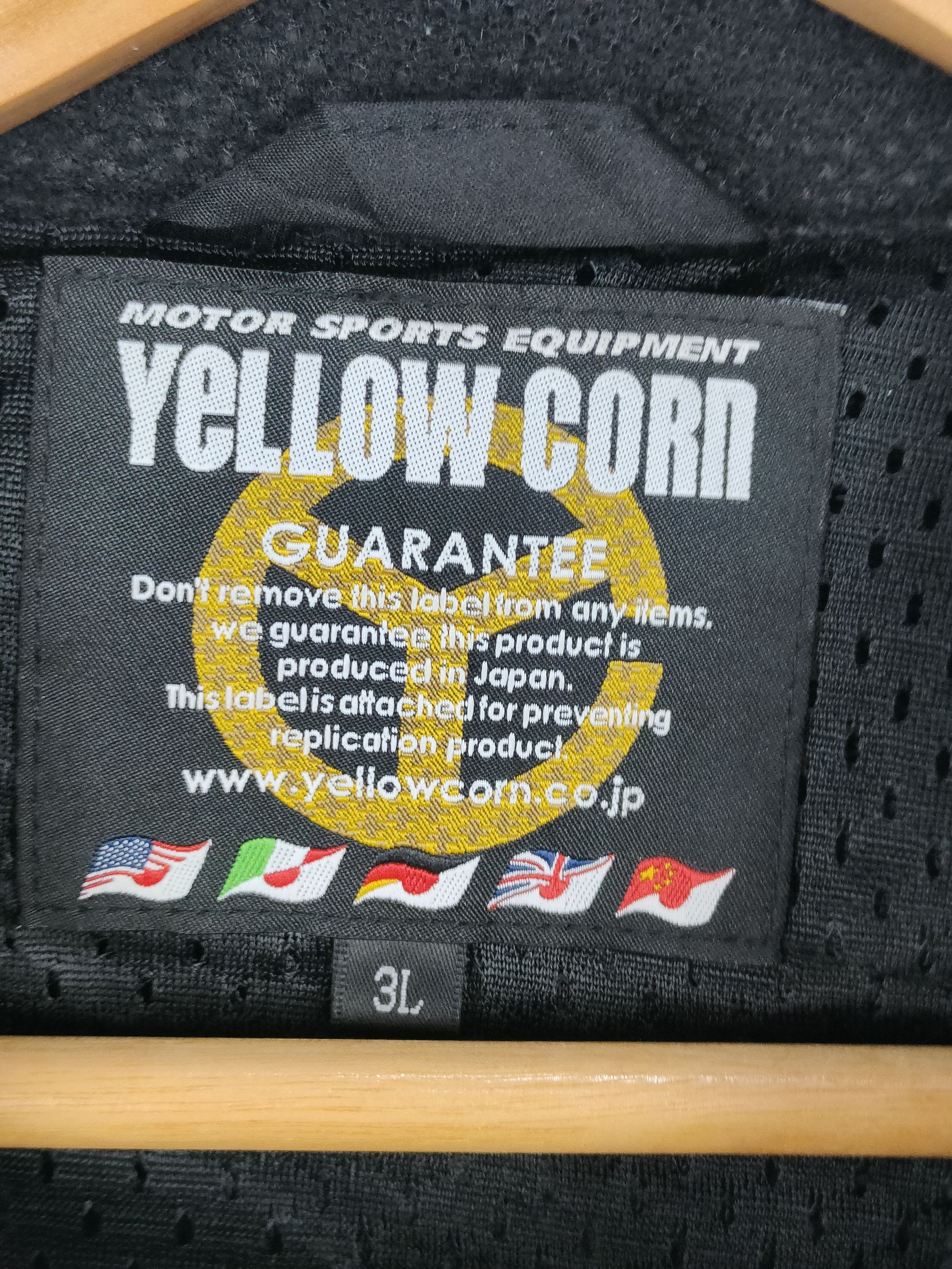 YELLOW CORN Yellow Corn "Highway Magician" motorcycle riding jacket Size US L / EU 52-54 / 3 - 5 Thumbnail