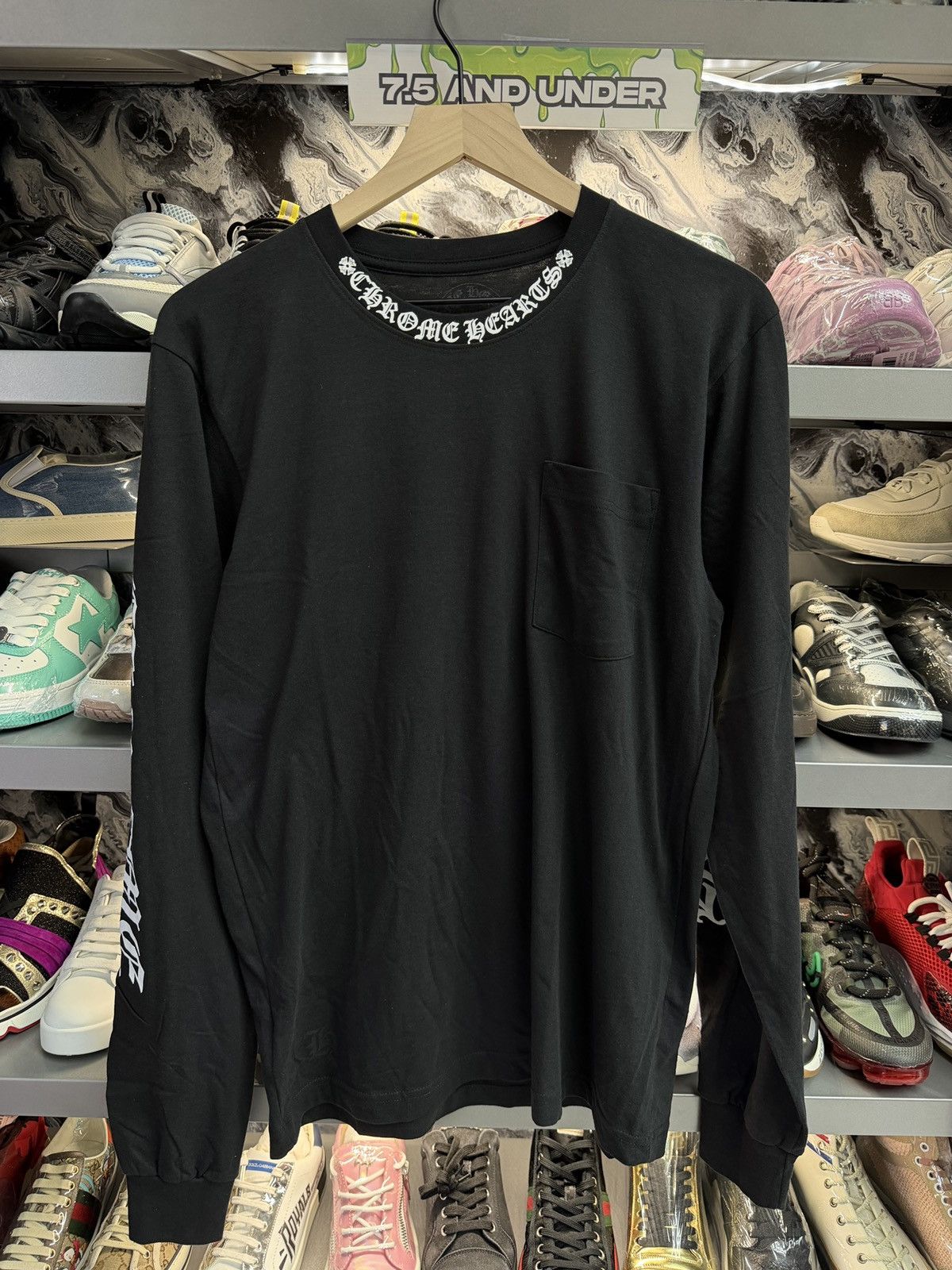 Chrome Hearts Chrome Hearts Black Longsleve Size US M / EU 48-50 / 2 - 1 Thumbnail