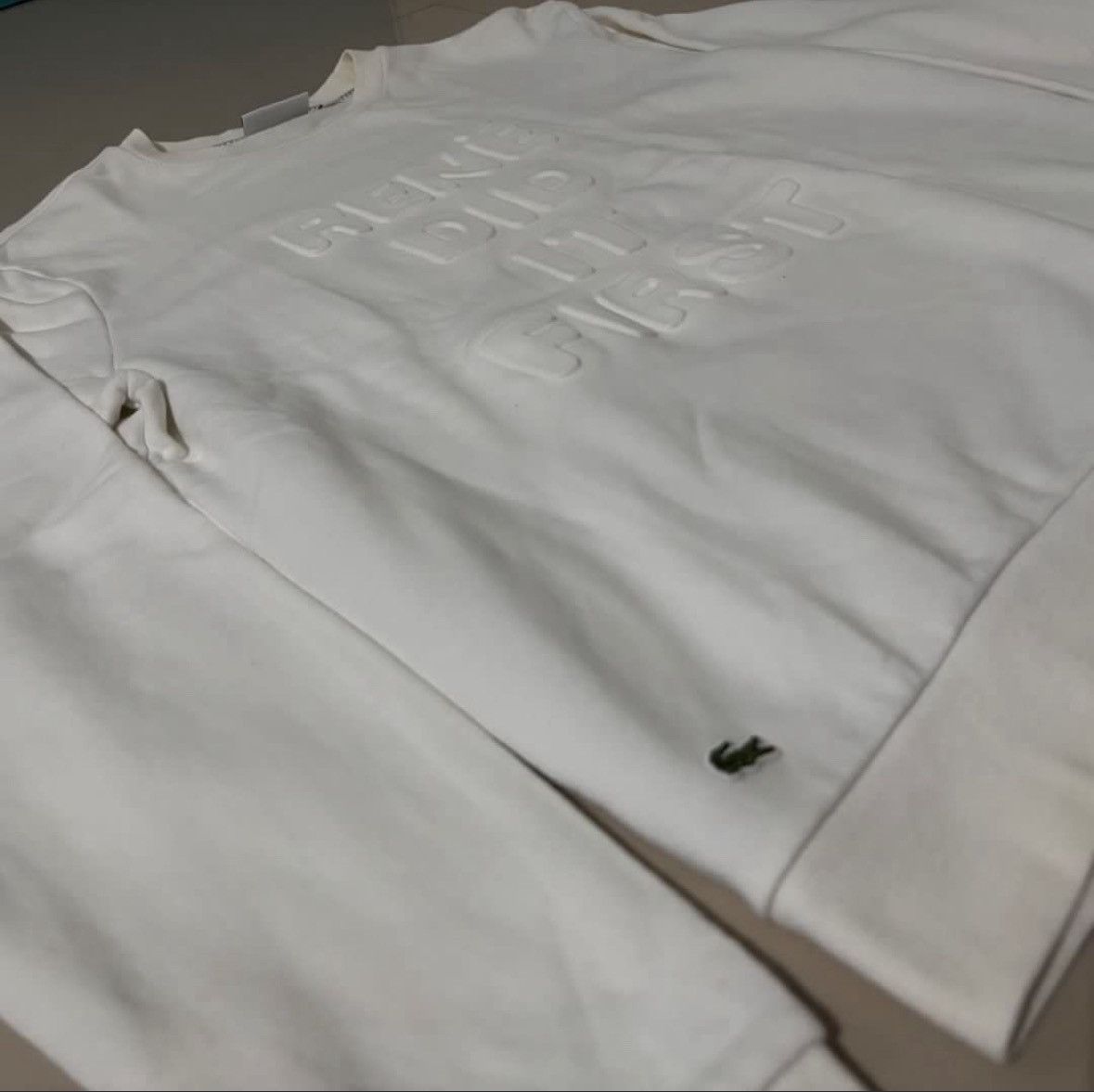 Lacoste Lacoste René Did It First Sweatshirt Size US L / EU 52-54 / 3 - 2 Thumbnail