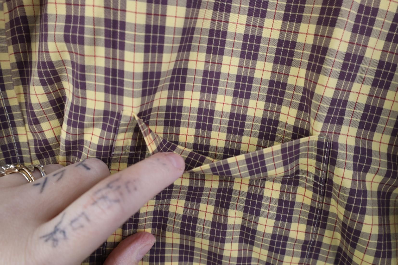 Lands' End Vintage 90s Lands End Collared Button Down Shirt Plaid Size US XL / EU 56 / 4 - 4 Thumbnail