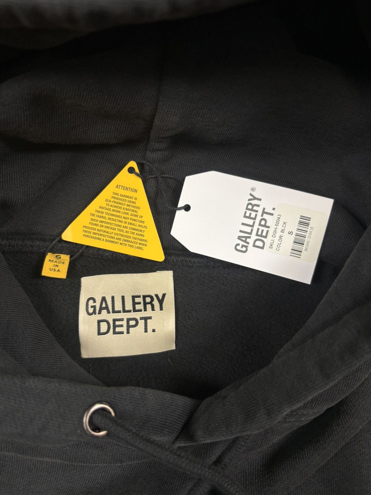 Gallery Dept. Gallery Dept Dept de la Gallery Hoodie, Black Size US S / EU 44-46 / 1 - 10 Thumbnail