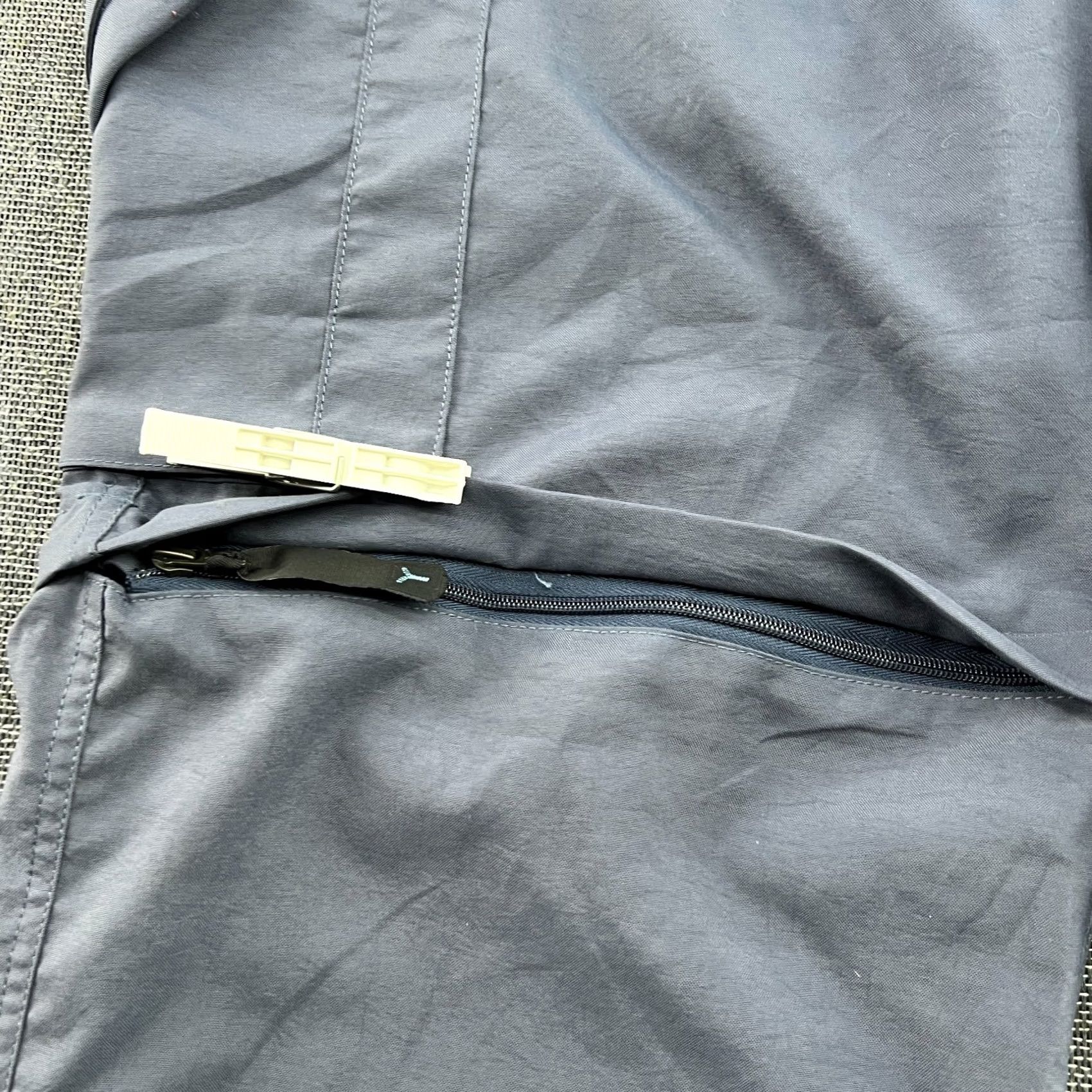 Nike VINTAGE Nike ACG pants Mens M Gray 2 in 1 Transformer Cargo Baggy Track Pants Mens Size US 31 - 4 Thumbnail