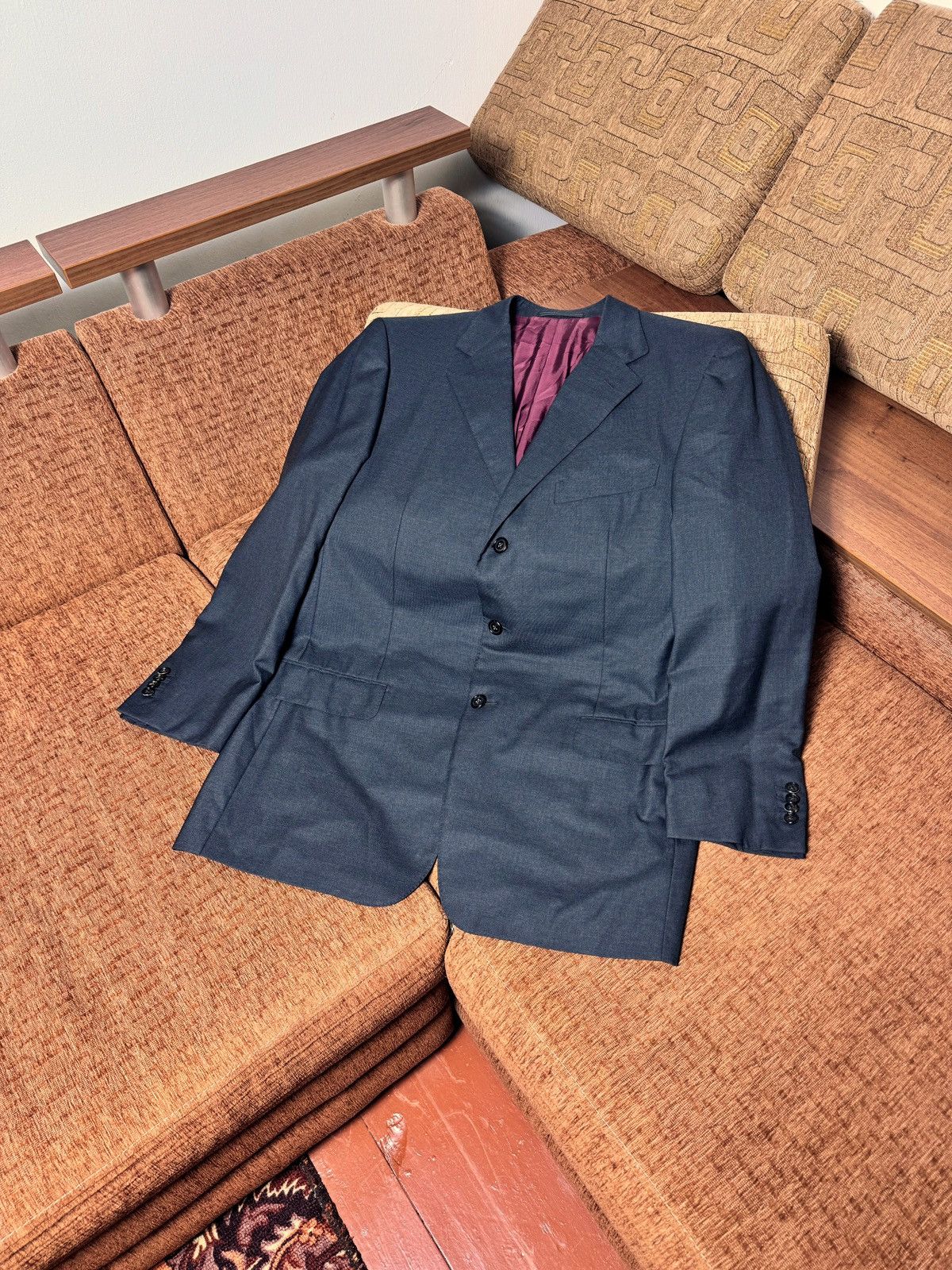 Ermenegildo Zegna Ermenegildo Zegna Su Misura Milmil Suit Jacket size 54 Size 54R - 1 Thumbnail