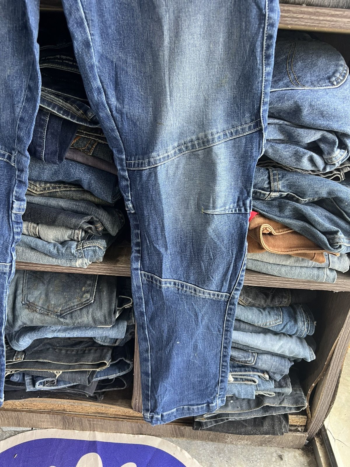 Other 🔥Toraichi Skinny Cargo Distressed Denim Size US 34 / EU 50 - 6 Thumbnail