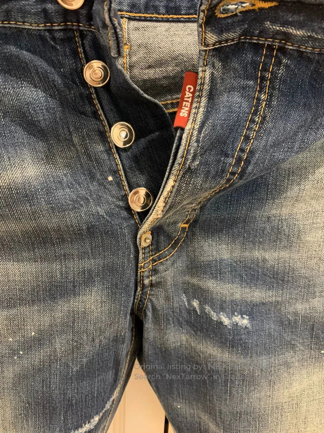 Dsquared2 dsquared2 distressed denim jeans size 44. Size US 44 / EU 60 - 3 Thumbnail