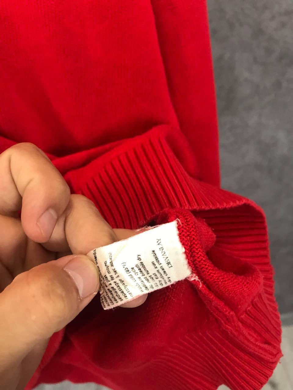 Lacoste Lacoste vintage v neck red sweatshirt Size US L / EU 52-54 / 3 - 5 Thumbnail
