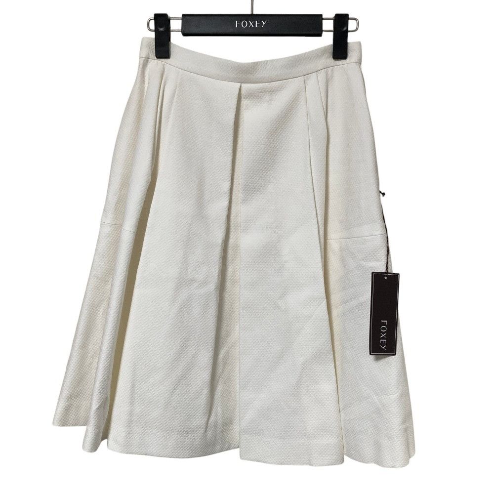 Other Other FOXEY Tuck Flare Skirt Textile Skirts 37099 DUTY FREE for USA Size ONE SIZE - 1 Thumbnail