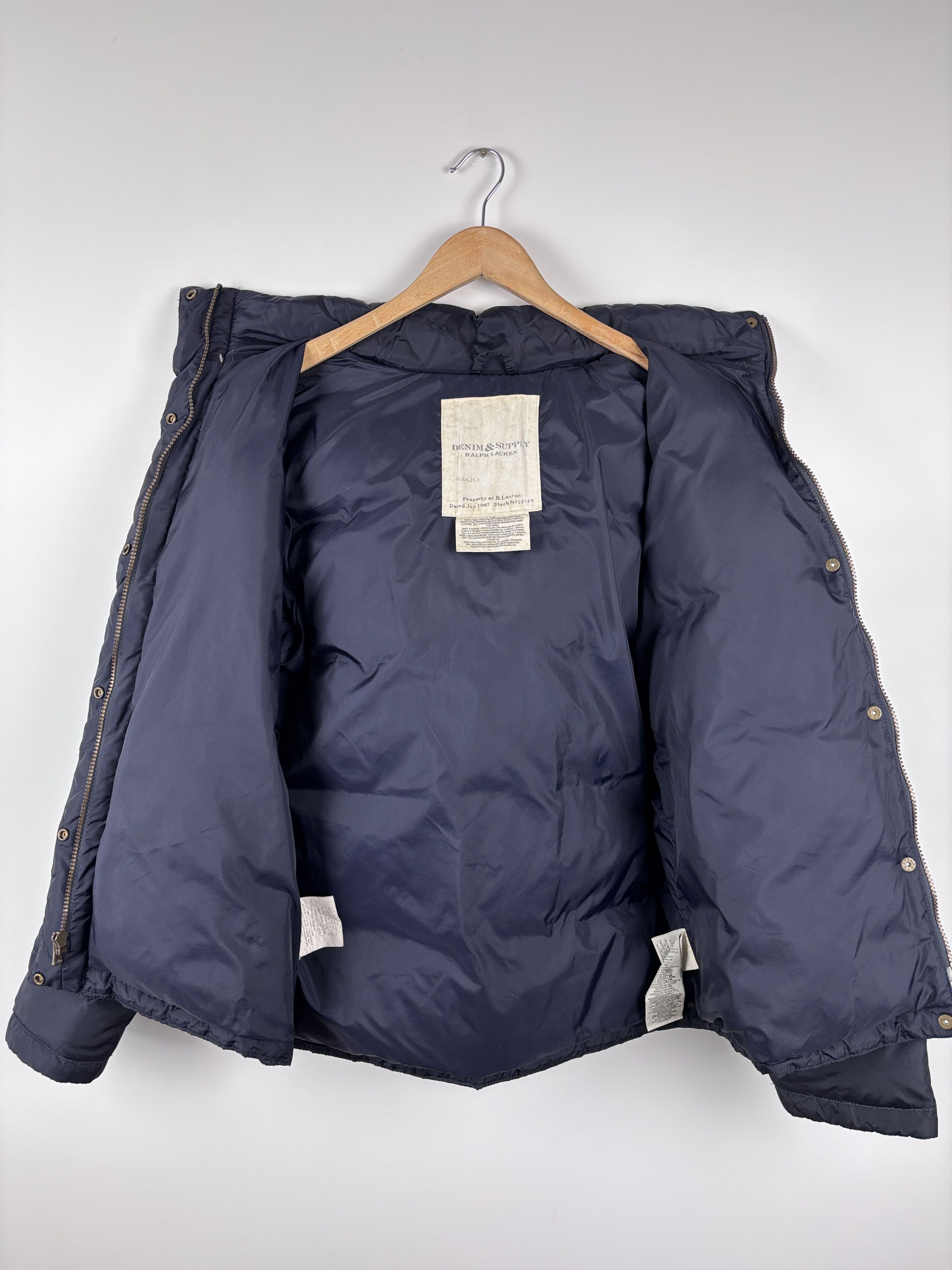 Denim & Supply Ralph Lauren Womens Denim & Supply Ralph Lauren Down Jacket Blue Size L Size L / US 10 / IT 46 - 8 Thumbnail