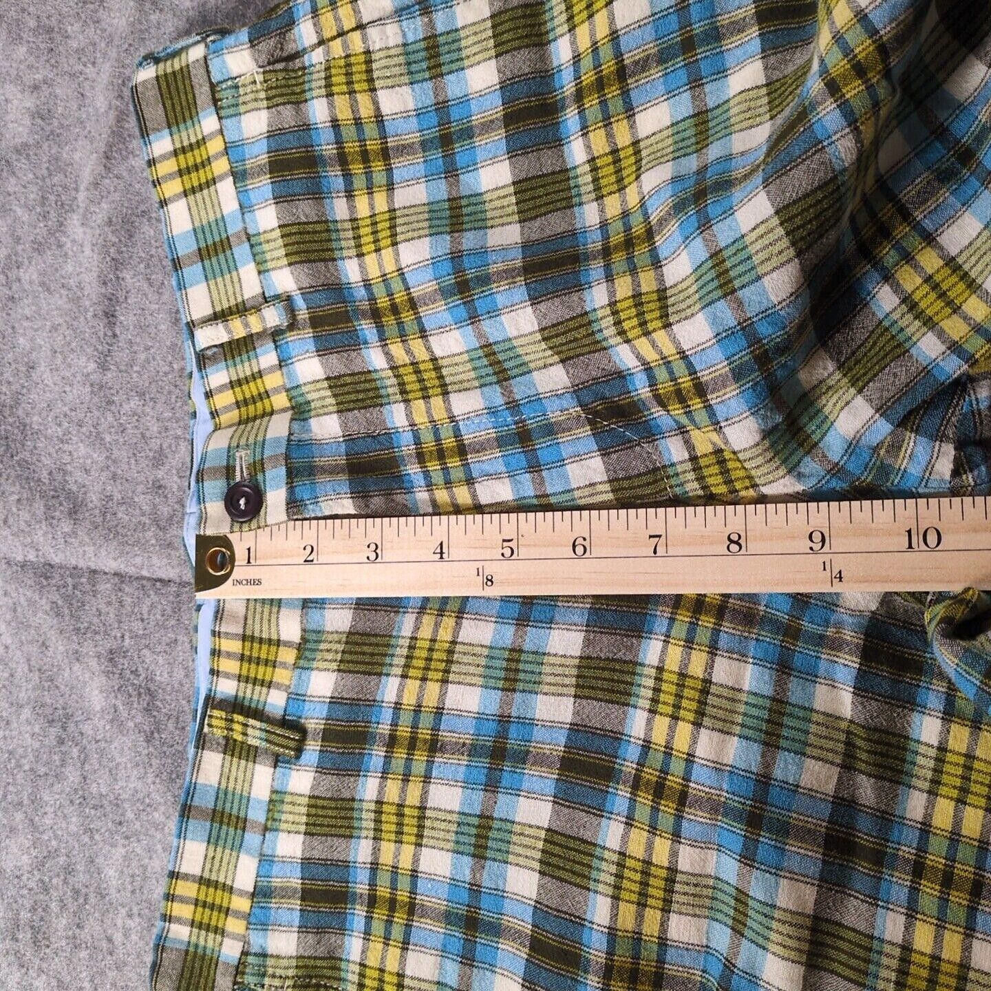 Comme des Garcons COMME DES GARCONS Homme Shorts Check XS Linen and Wool Blend Size US 28 / EU 44 - 3 Thumbnail