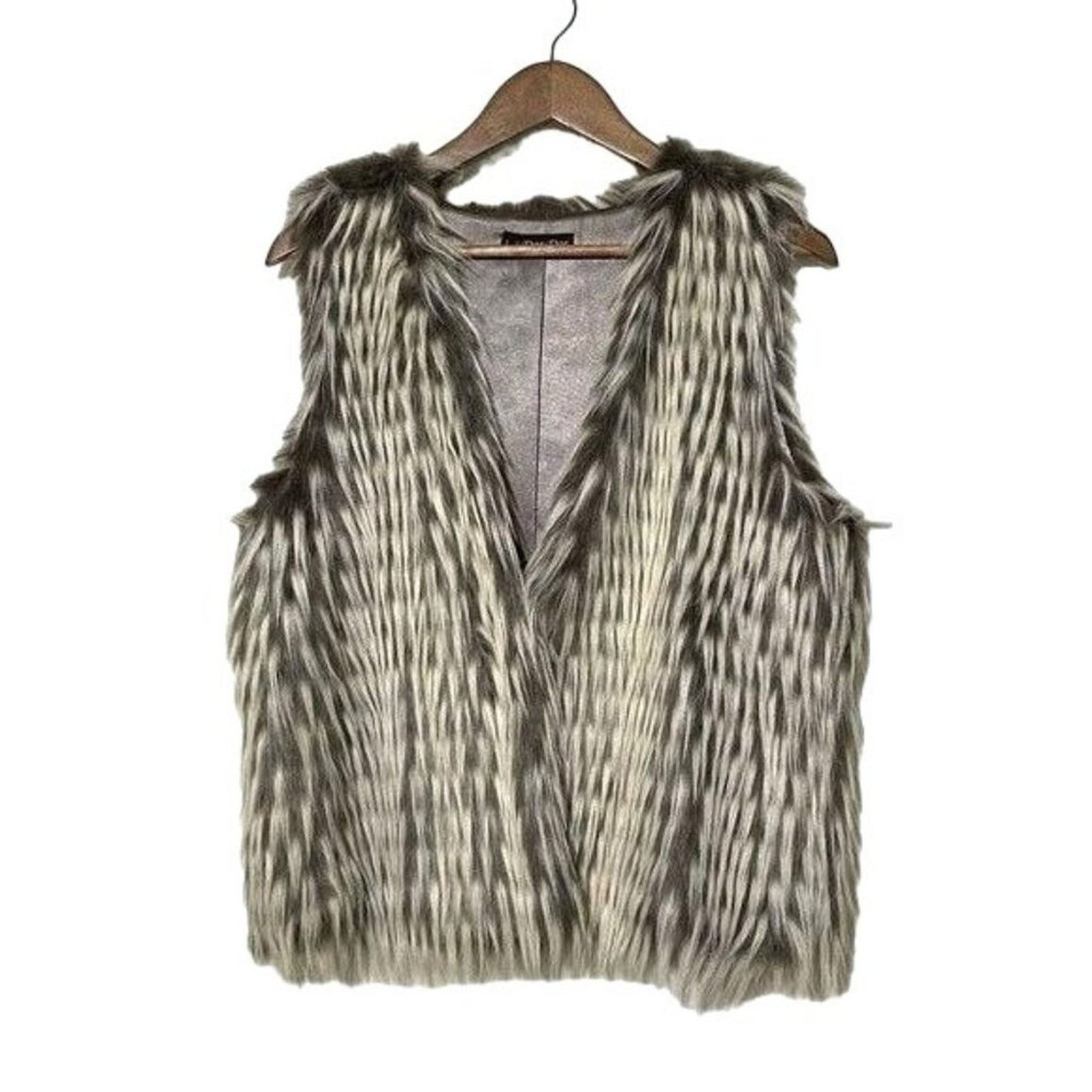 Anthropologie Anthropologie Dor Dor Couture Faux Fur Vest Large Size L / US 10 / IT 46 - 2 Thumbnail