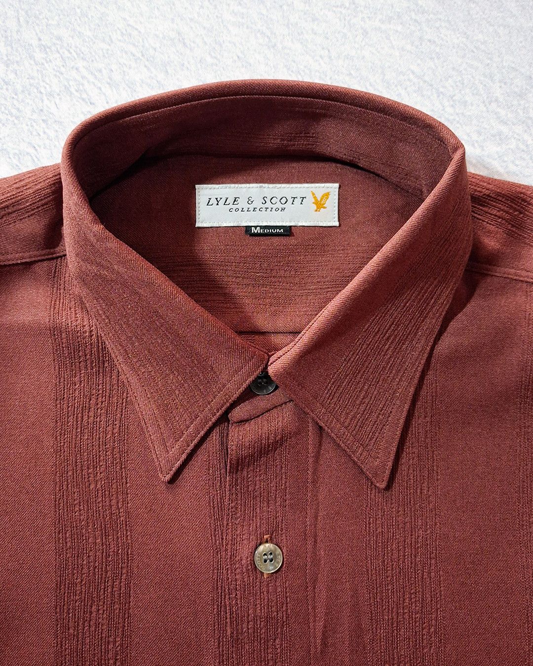 Lyle & Scott LYLE & SCOTT COLLECTION LS SHIRT MADE IN JAPAN Size US M / EU 48-50 / 2 - 5 Thumbnail