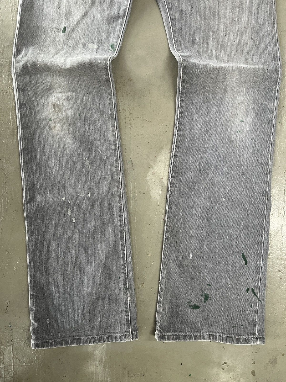Levi's Vintage 90s Levis 517 Paint Splatter Junya Helmut Lang Style Size US 33 - 20 Thumbnail
